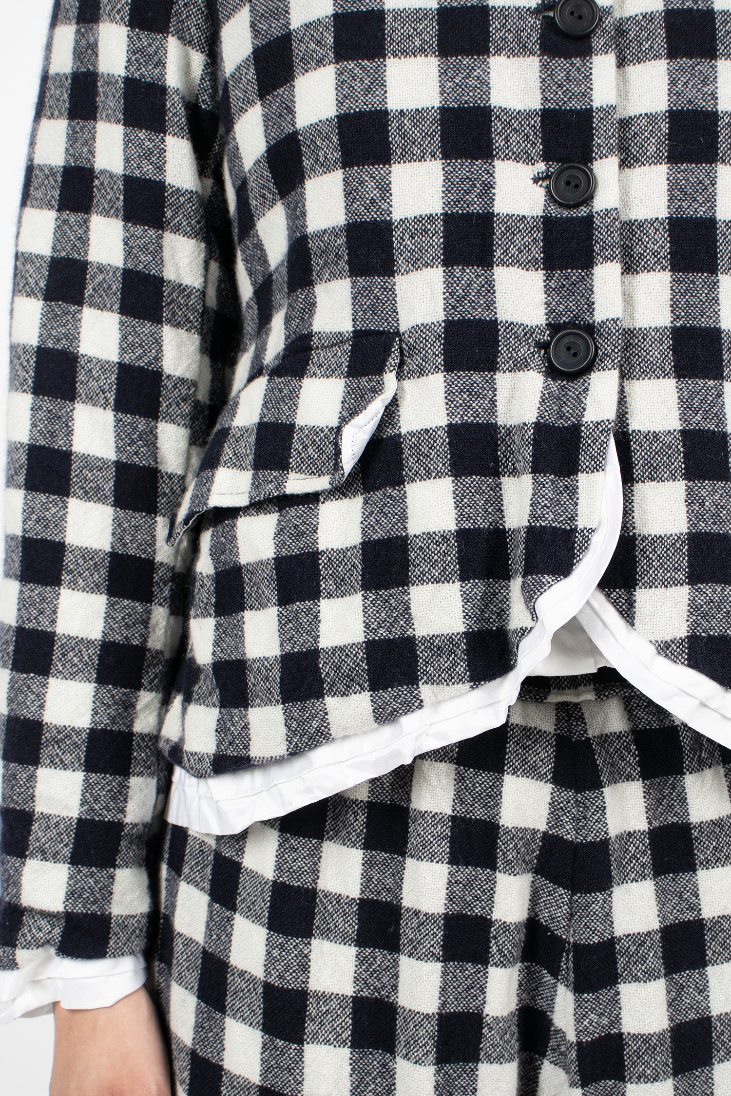Rory Cashmere Jacket Check