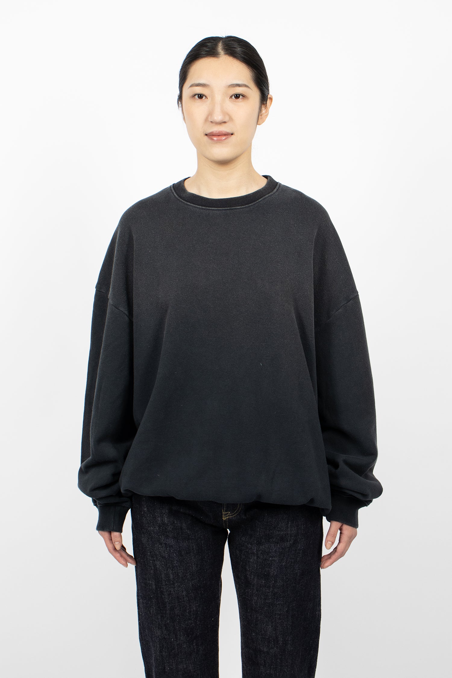 2 Tones Remake Big Sweatshirt Black/Purple