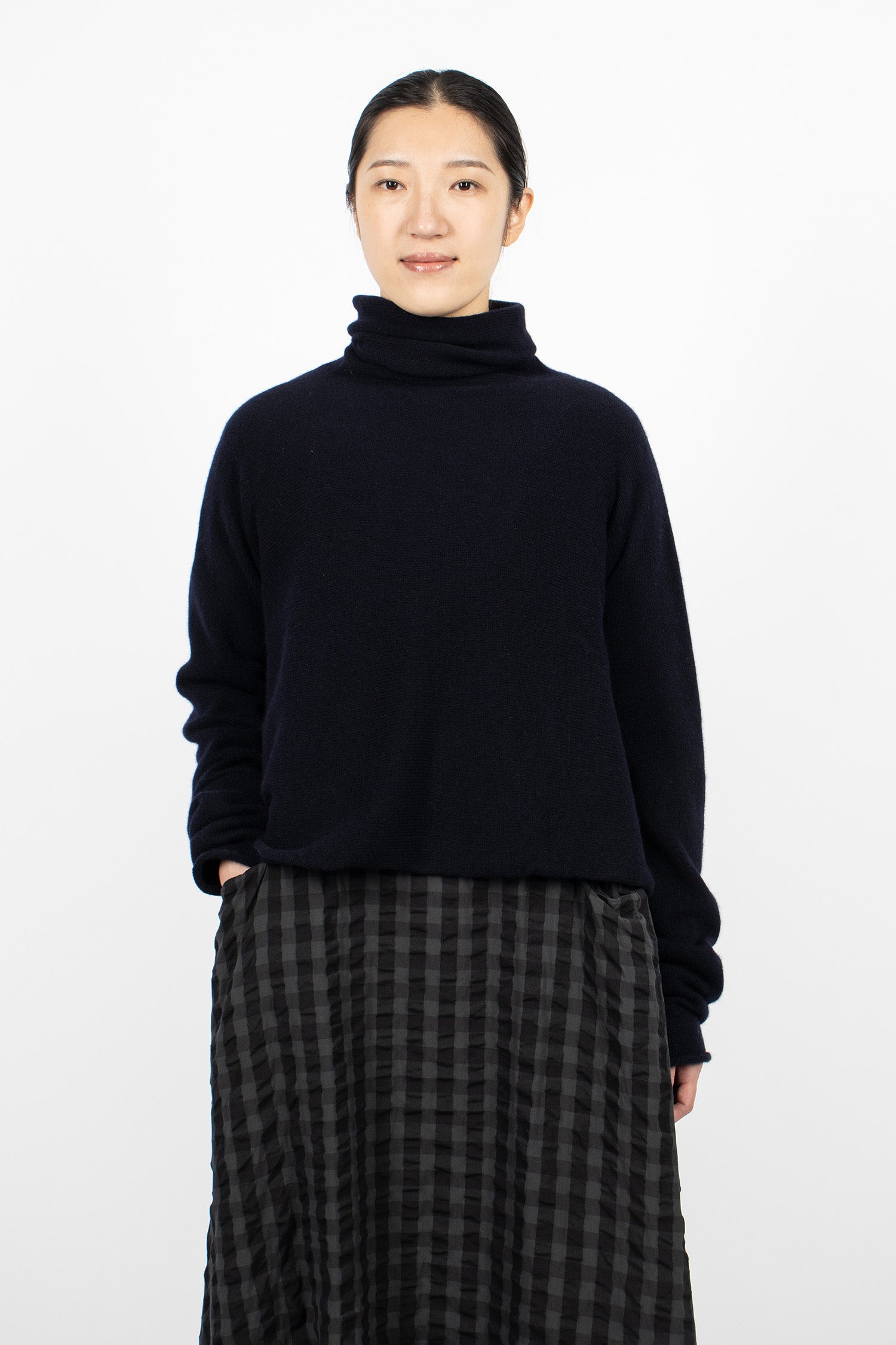 Juniper Cashmere Jumper Jet