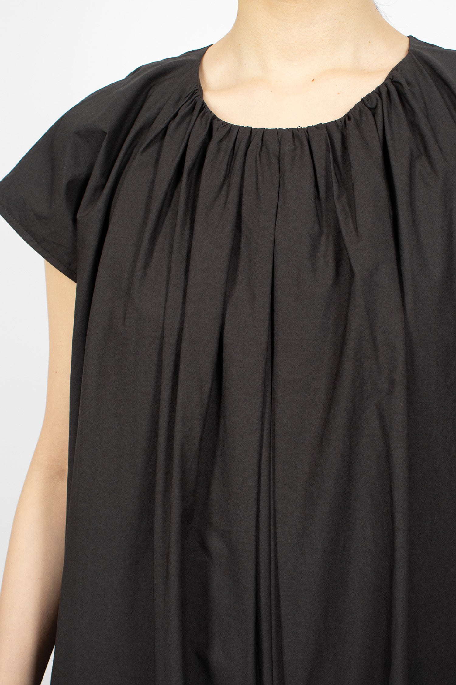 SJP11 Shirred Jumpsuit Black