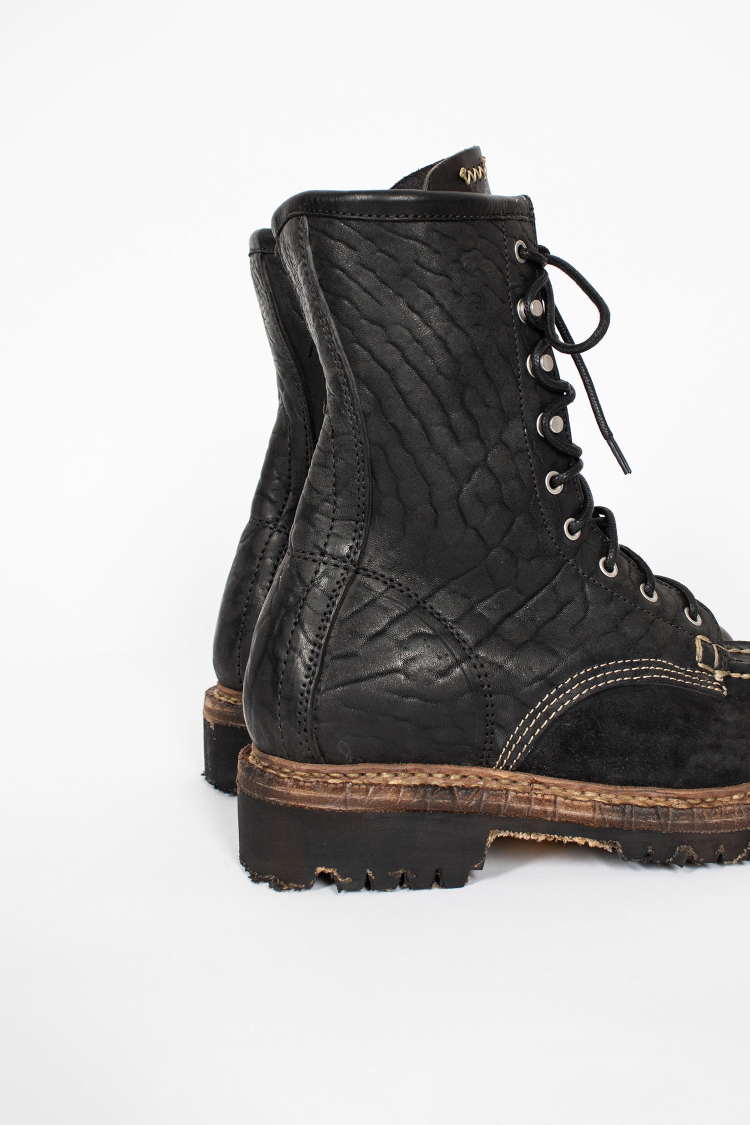 Scout Moc Hi-Folk Boots Black