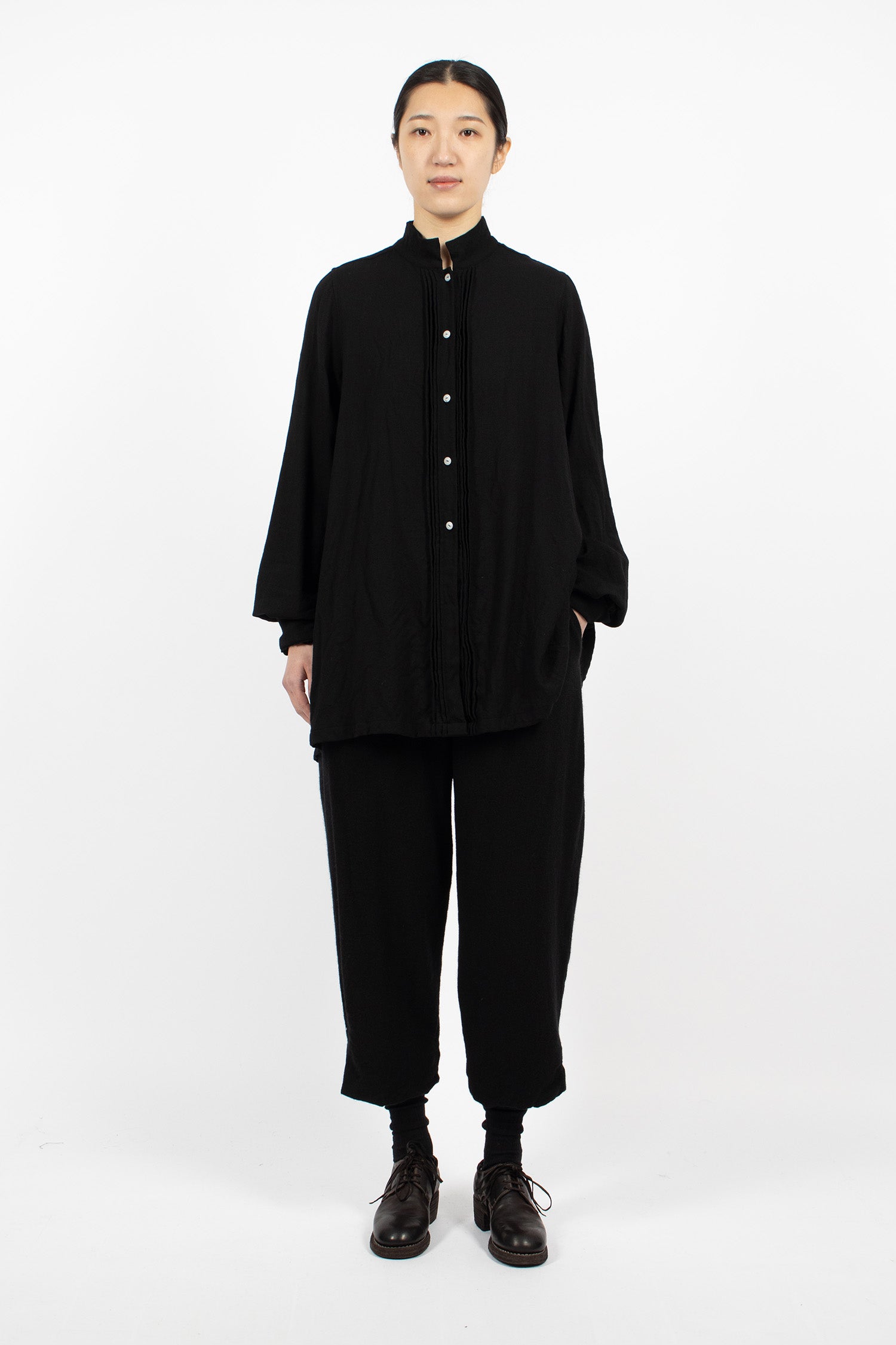 Dtp Wool Shirt Black