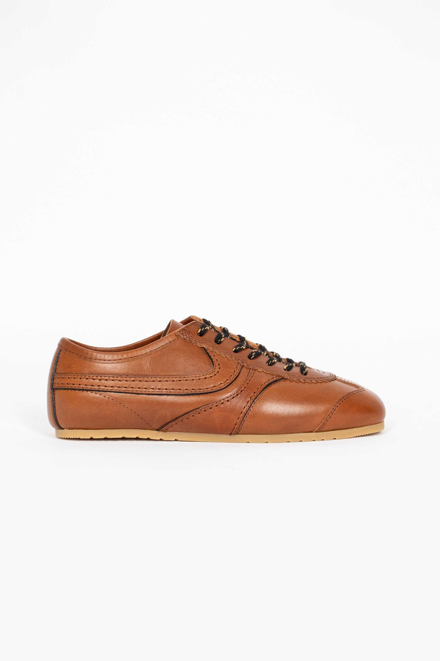 Marathon Leather Sneaker Tan