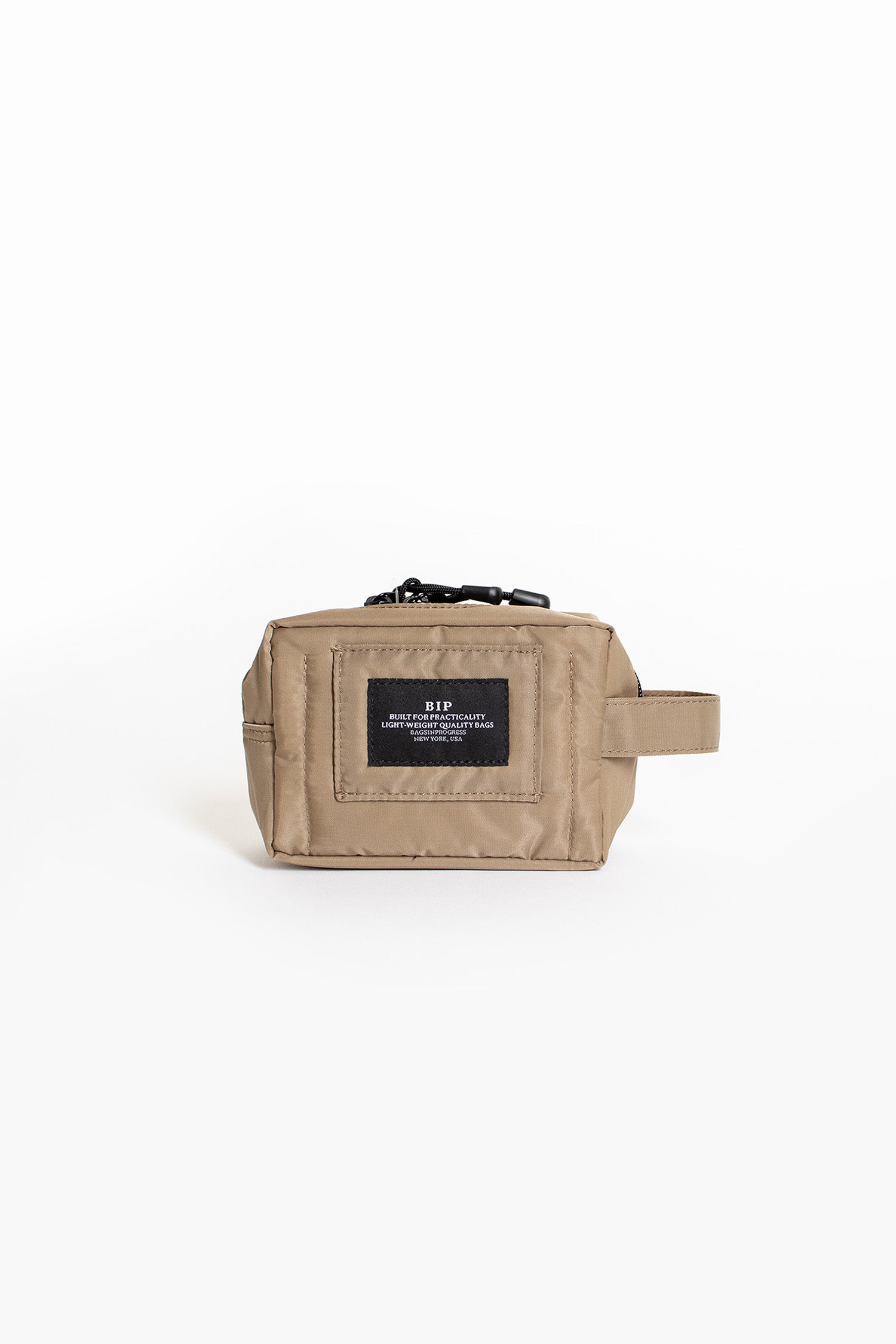 Mini Belt Pouch Dark Beige Puffer