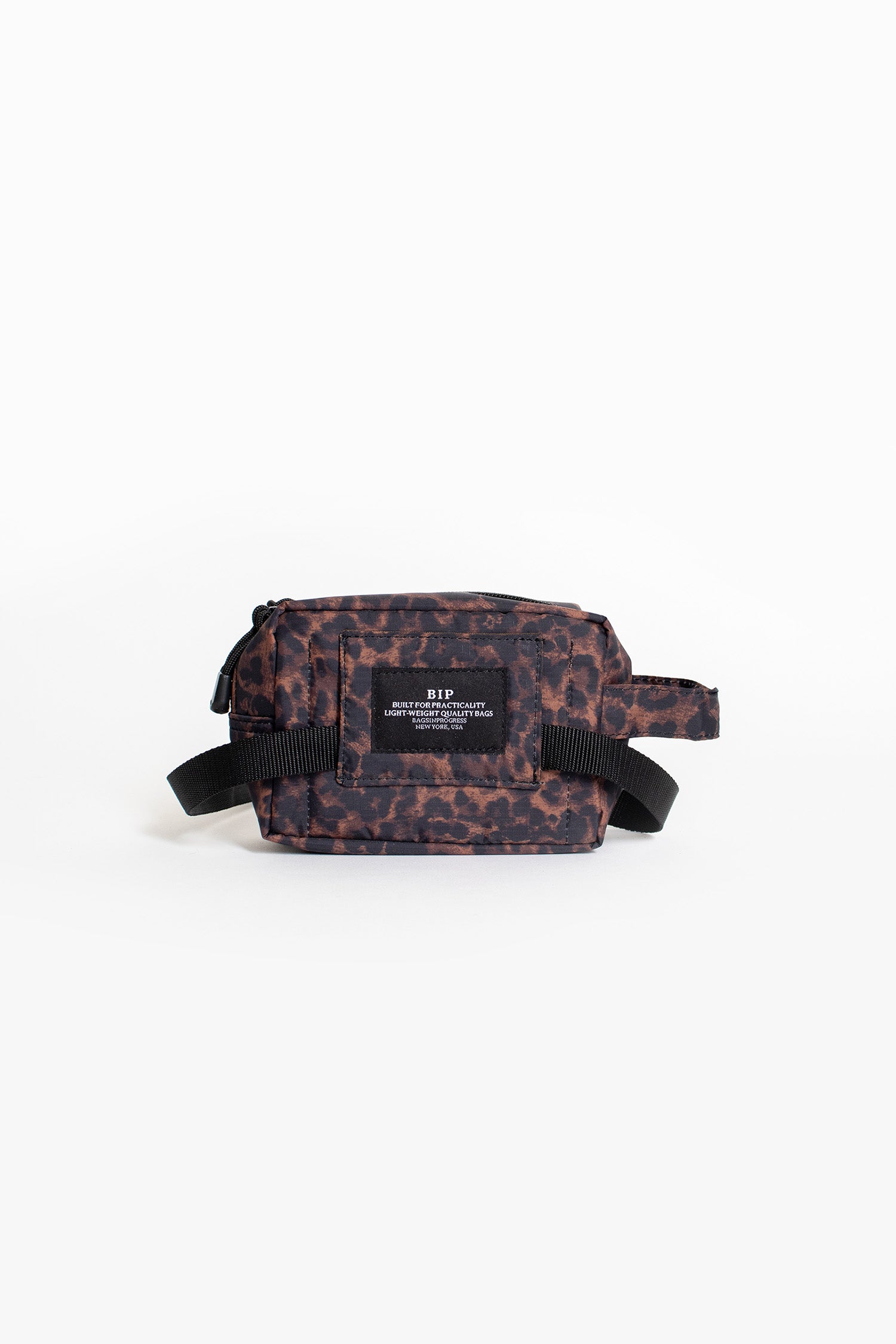 Mini Belt Pouch Leopard Puffer