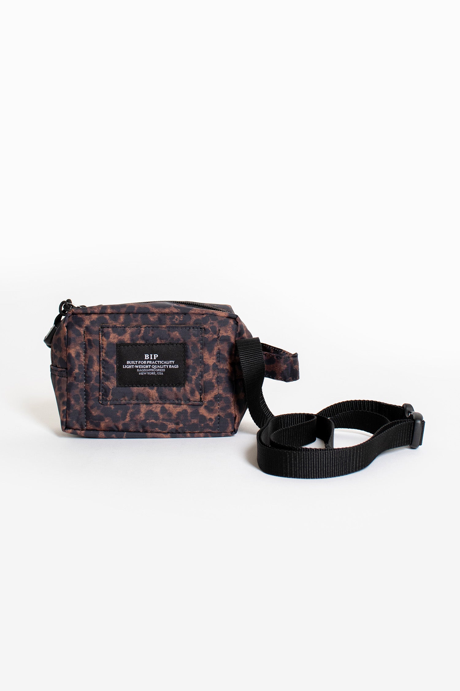 Mini Belt Pouch Leopard Puffer