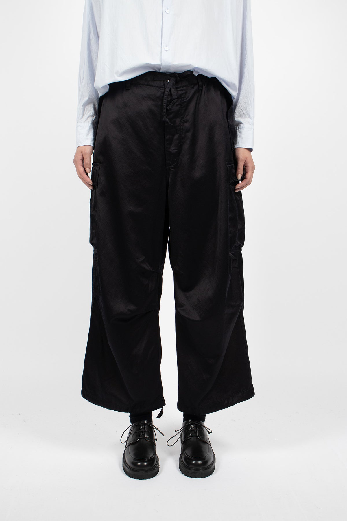 6 Pocket Baggy Pants Greyish Navy