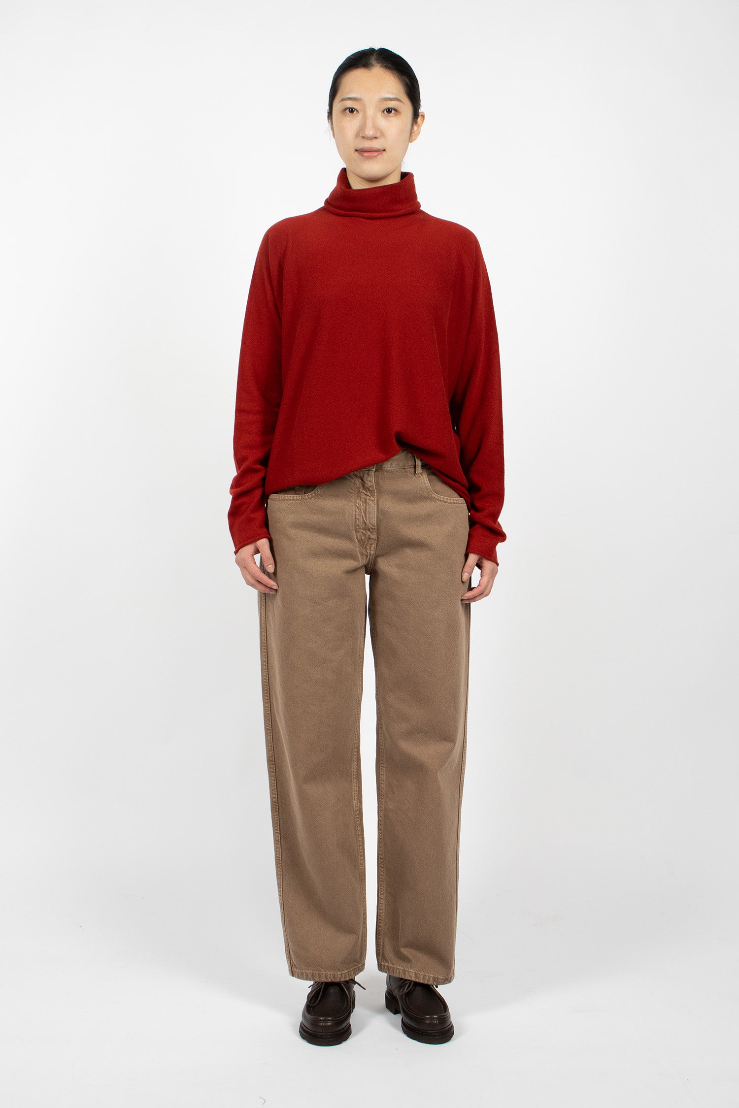 Paulo Denim Pants Mushroom