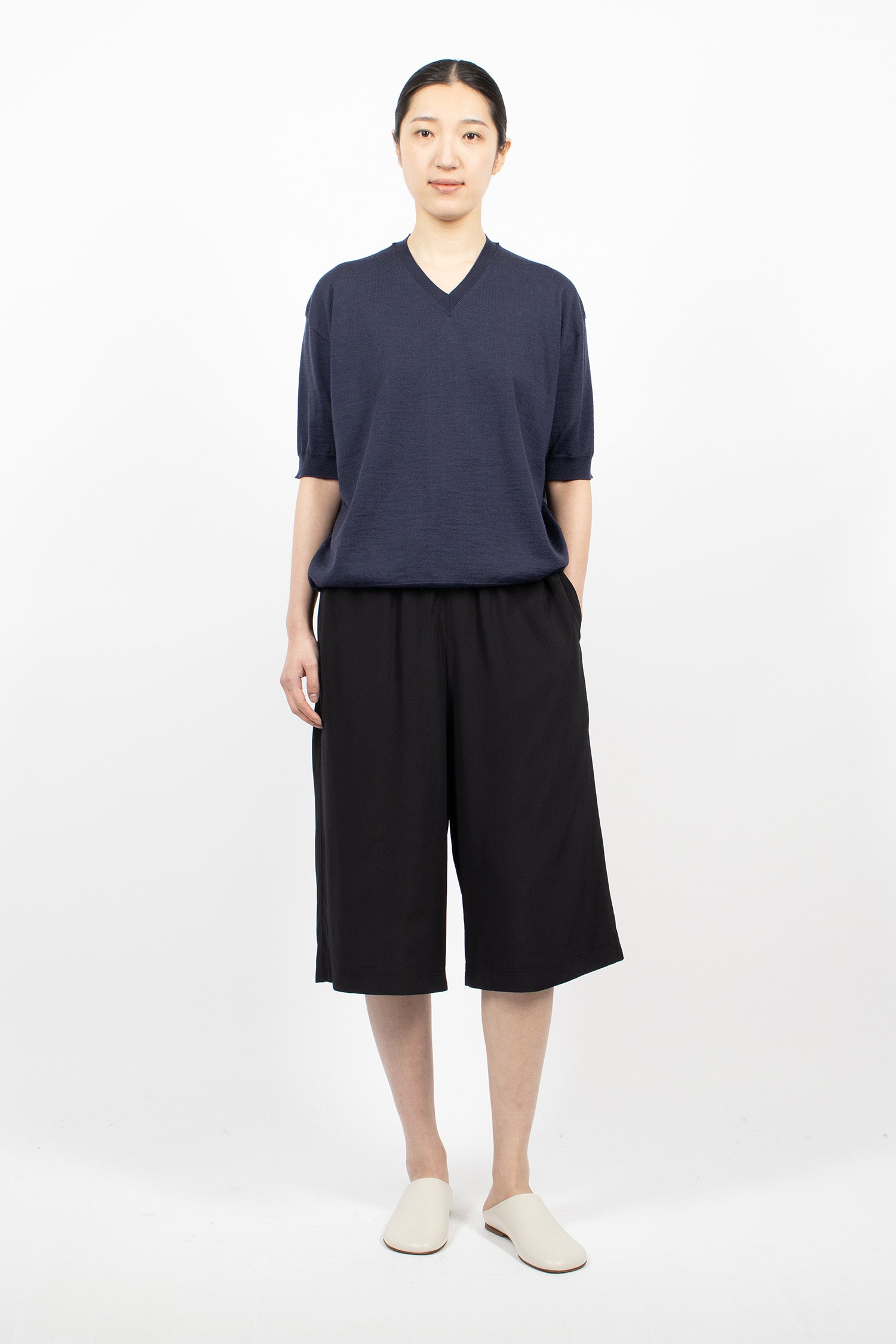 Plick Silk Shorts Black
