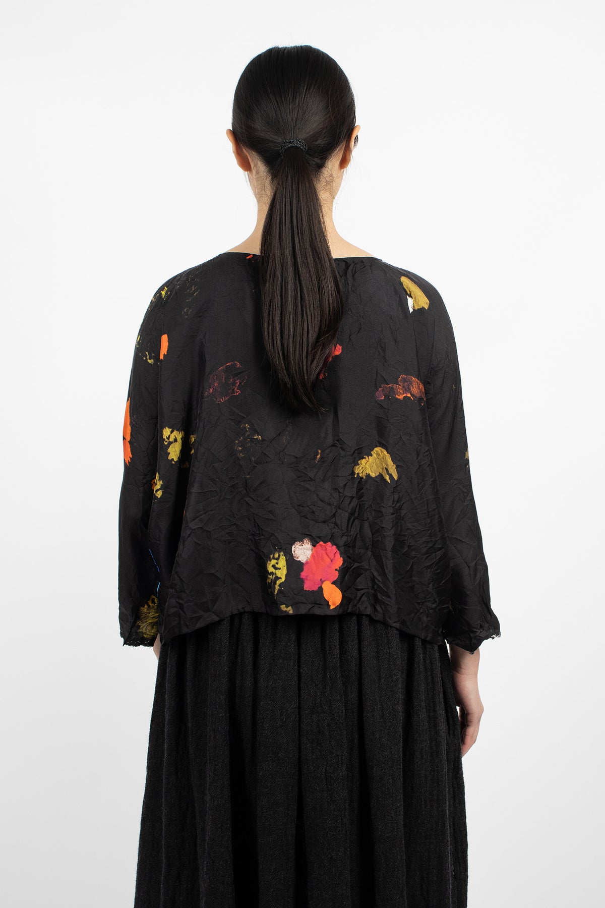 Round Neck Shirt Due Drawing