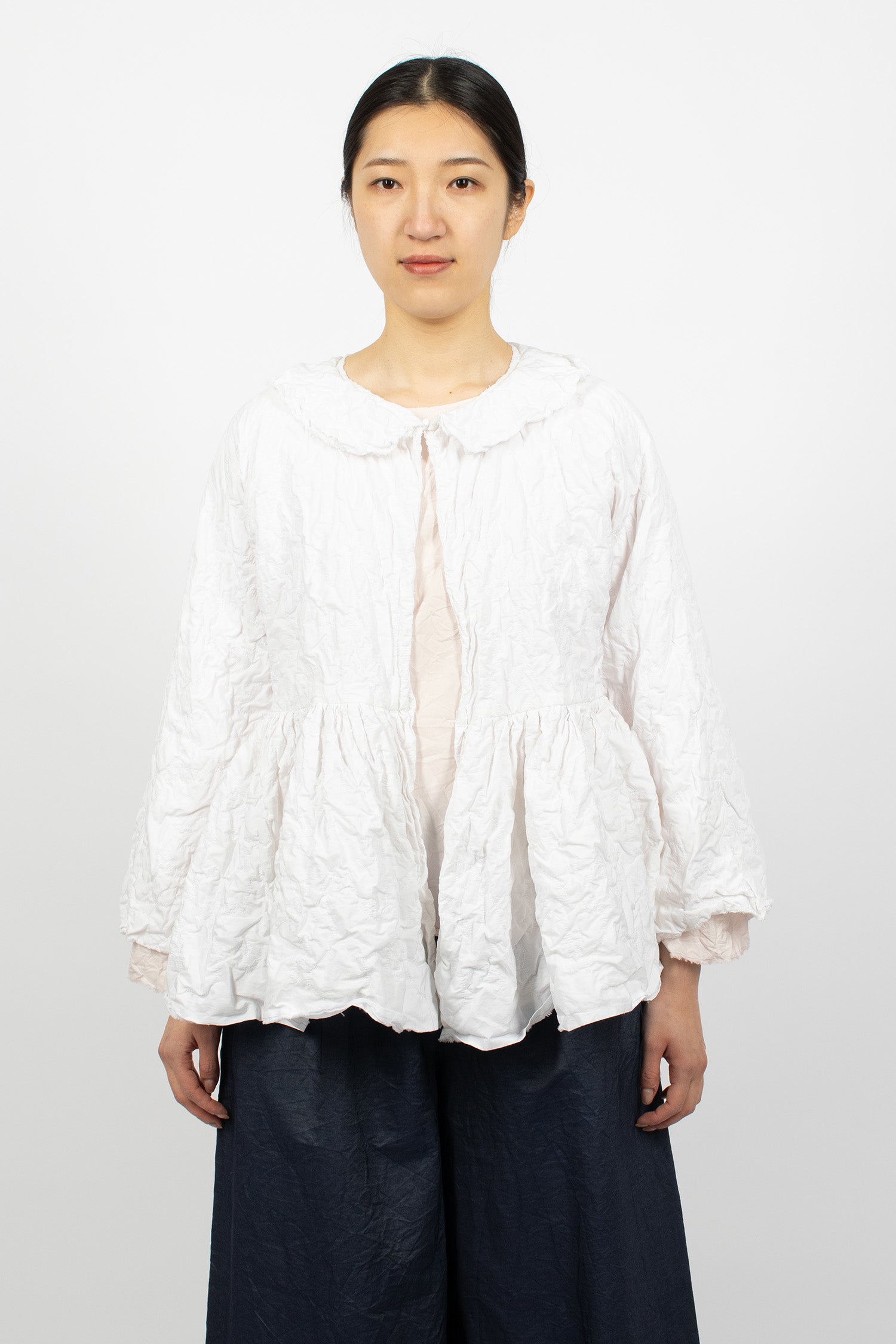 Torte Wave Stitched Jacket Cream/Natural