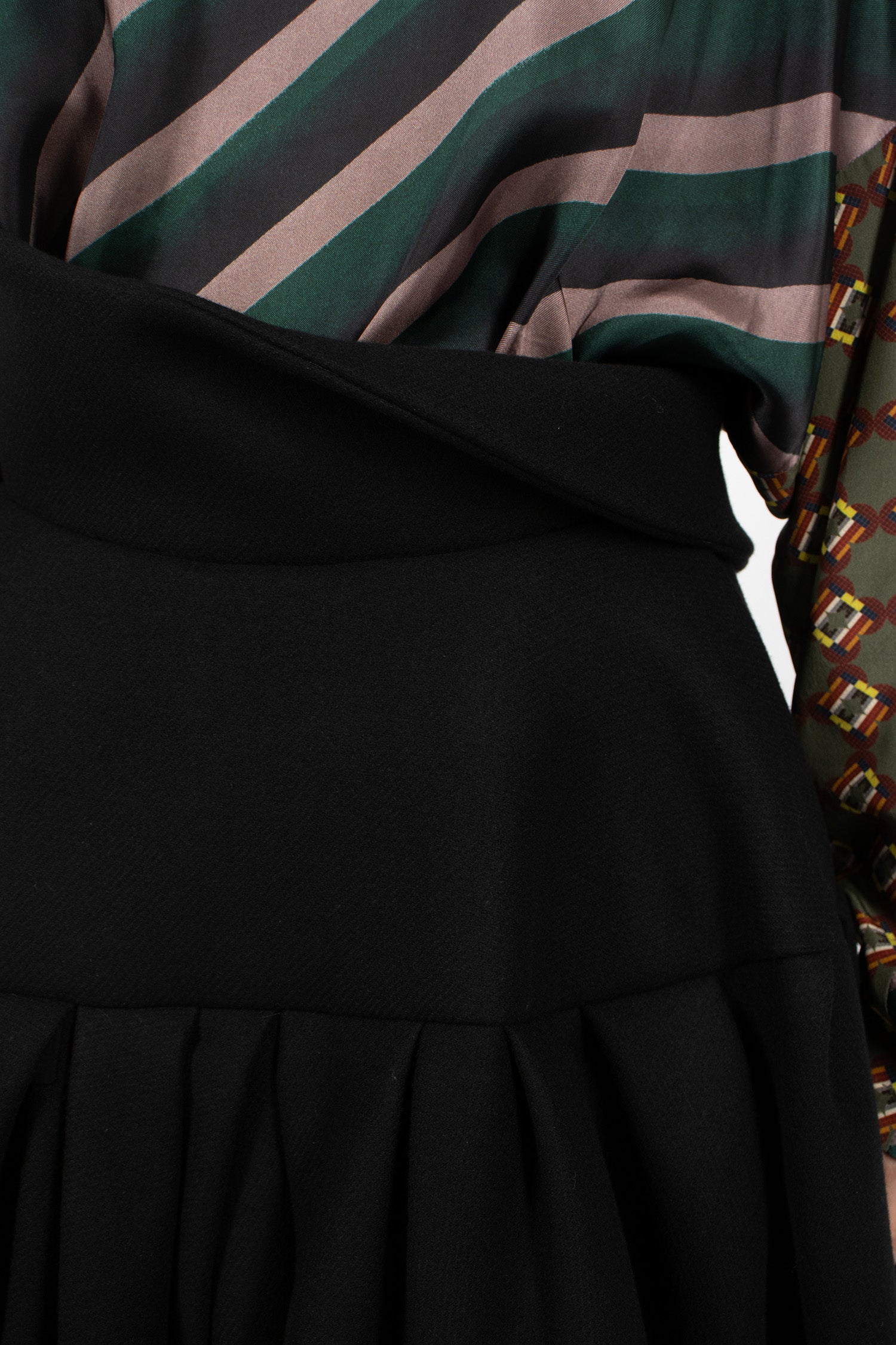 High Waisted Skirt Black