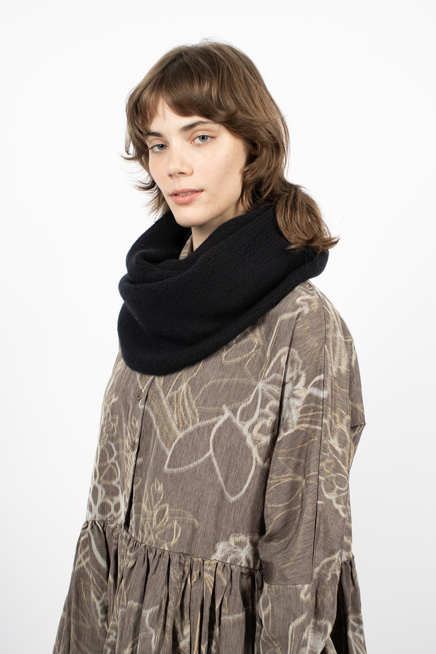 Softy Loop Scarf Black