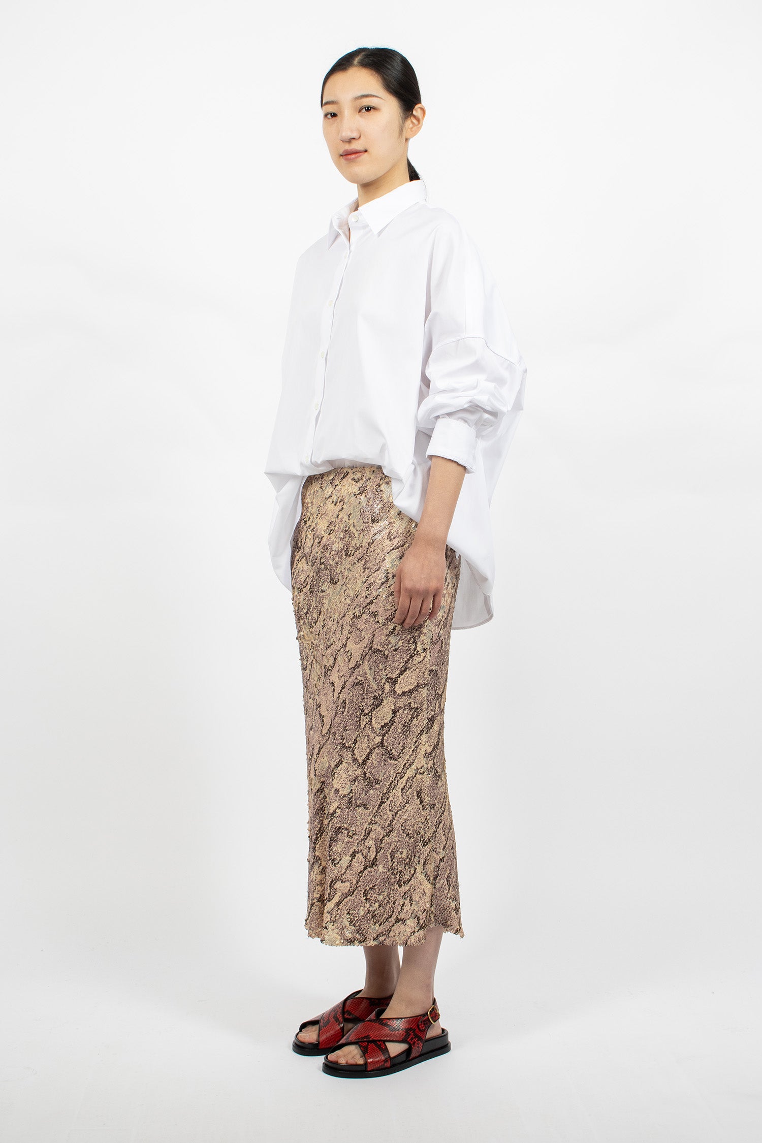 Embellished Skirt Lilac