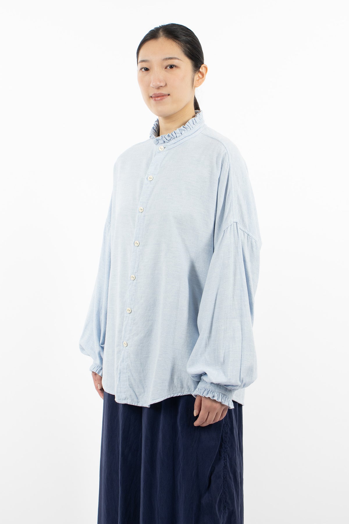 Medici Open Shirt Pale Blue
