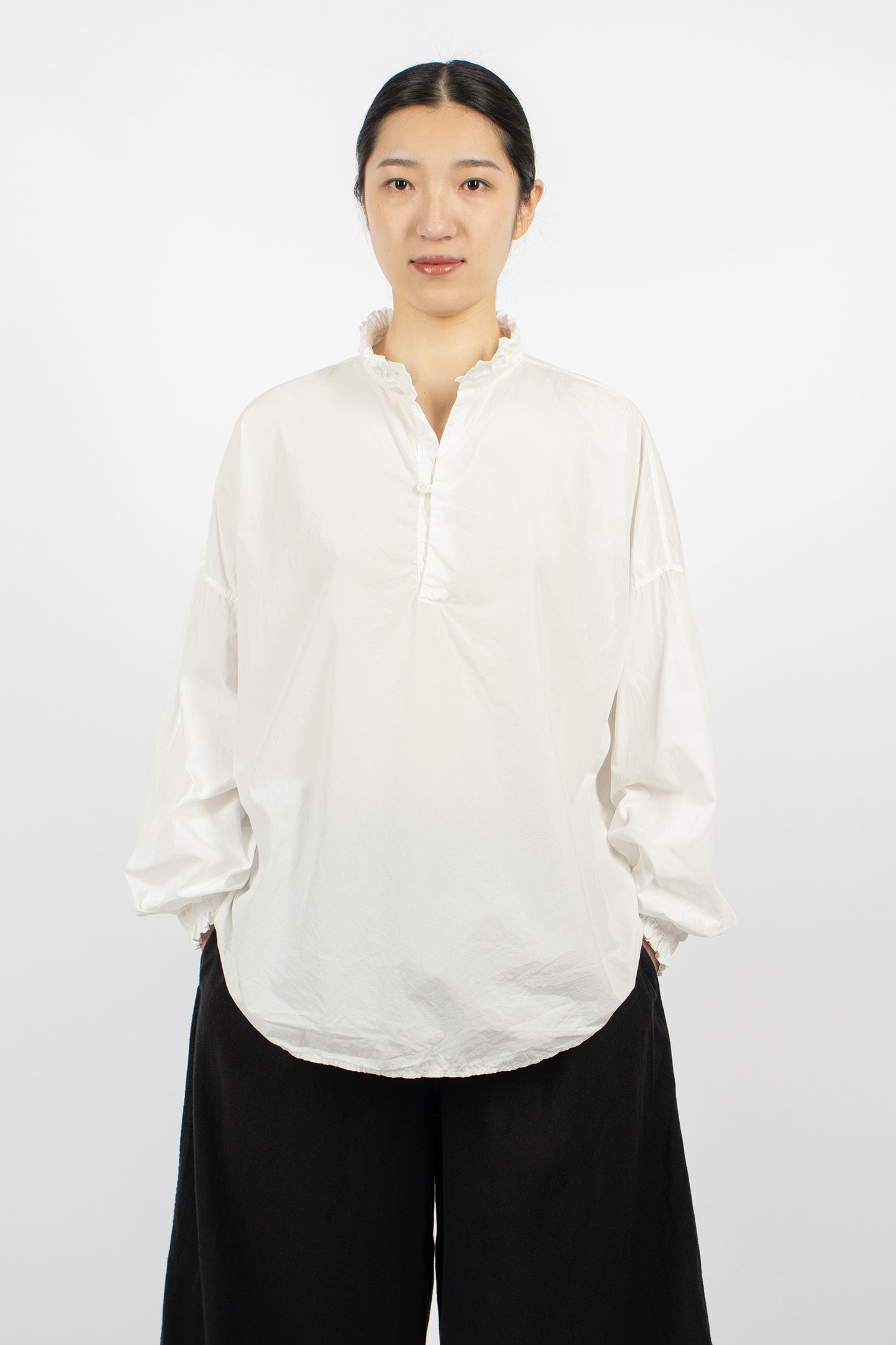 Mini Medici Shirt White Cotton Piumino