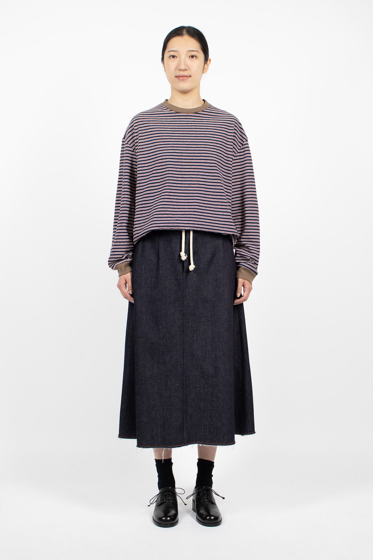 Soof Skirt Navy Denim