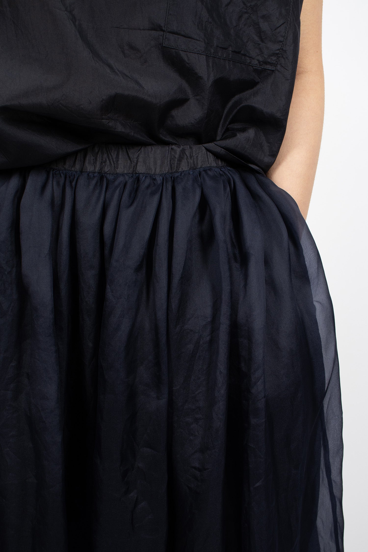 Combination Maxi Tutu Skirt Navy
