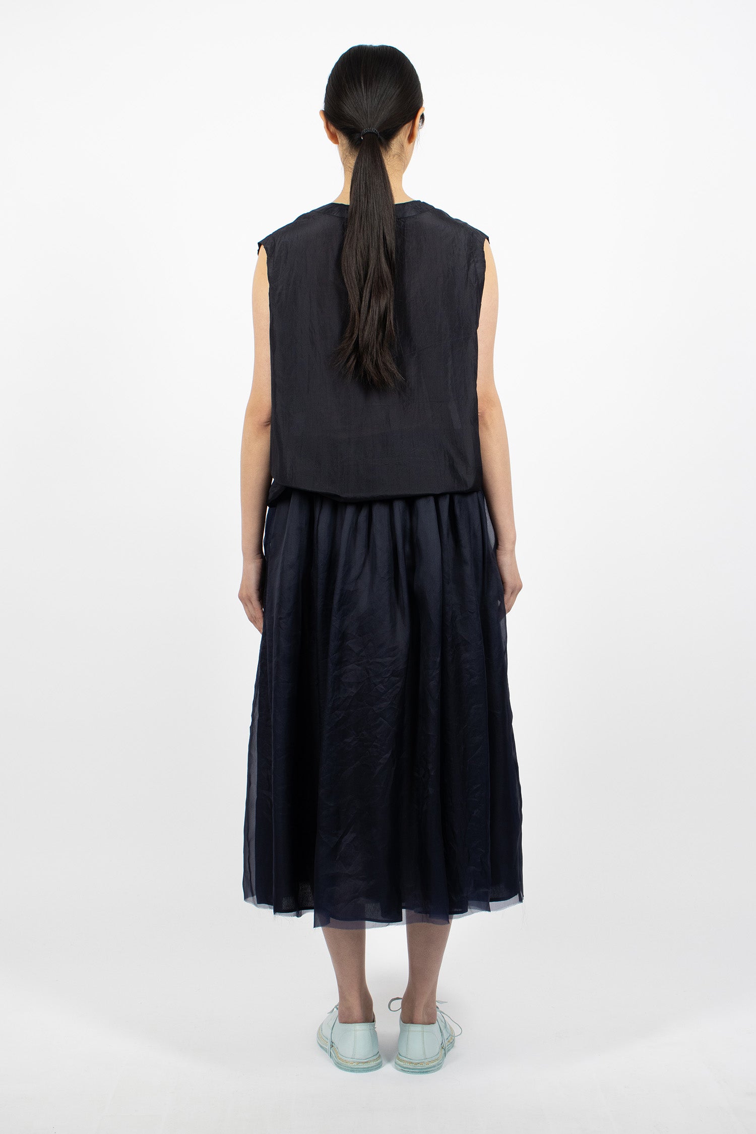 Combination Maxi Tutu Skirt Navy