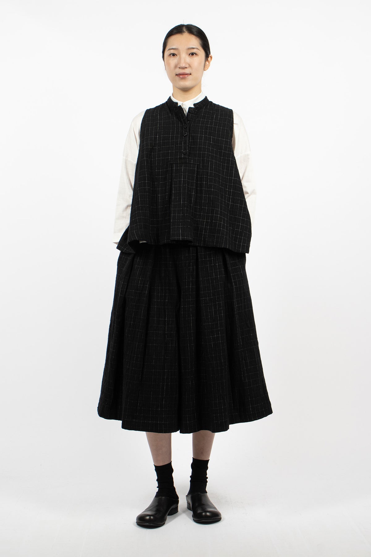 Isabelle Waistcoat Black/White