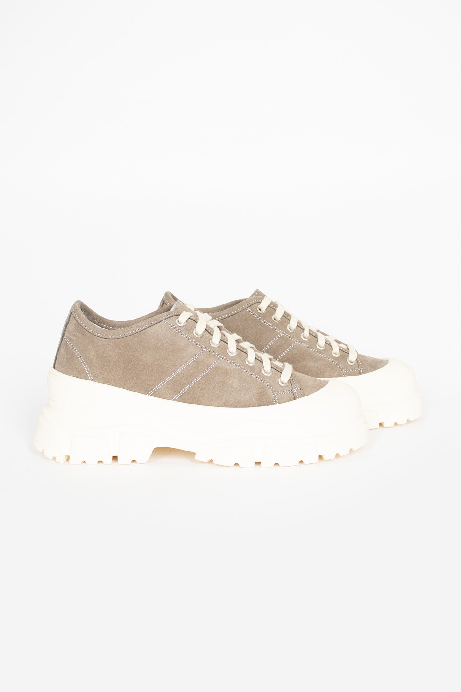 Chunky Outsole Sneaker Argilla/White