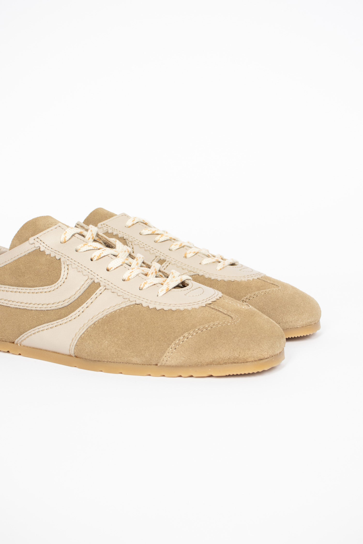 Marathon Suede Sneakers Beige