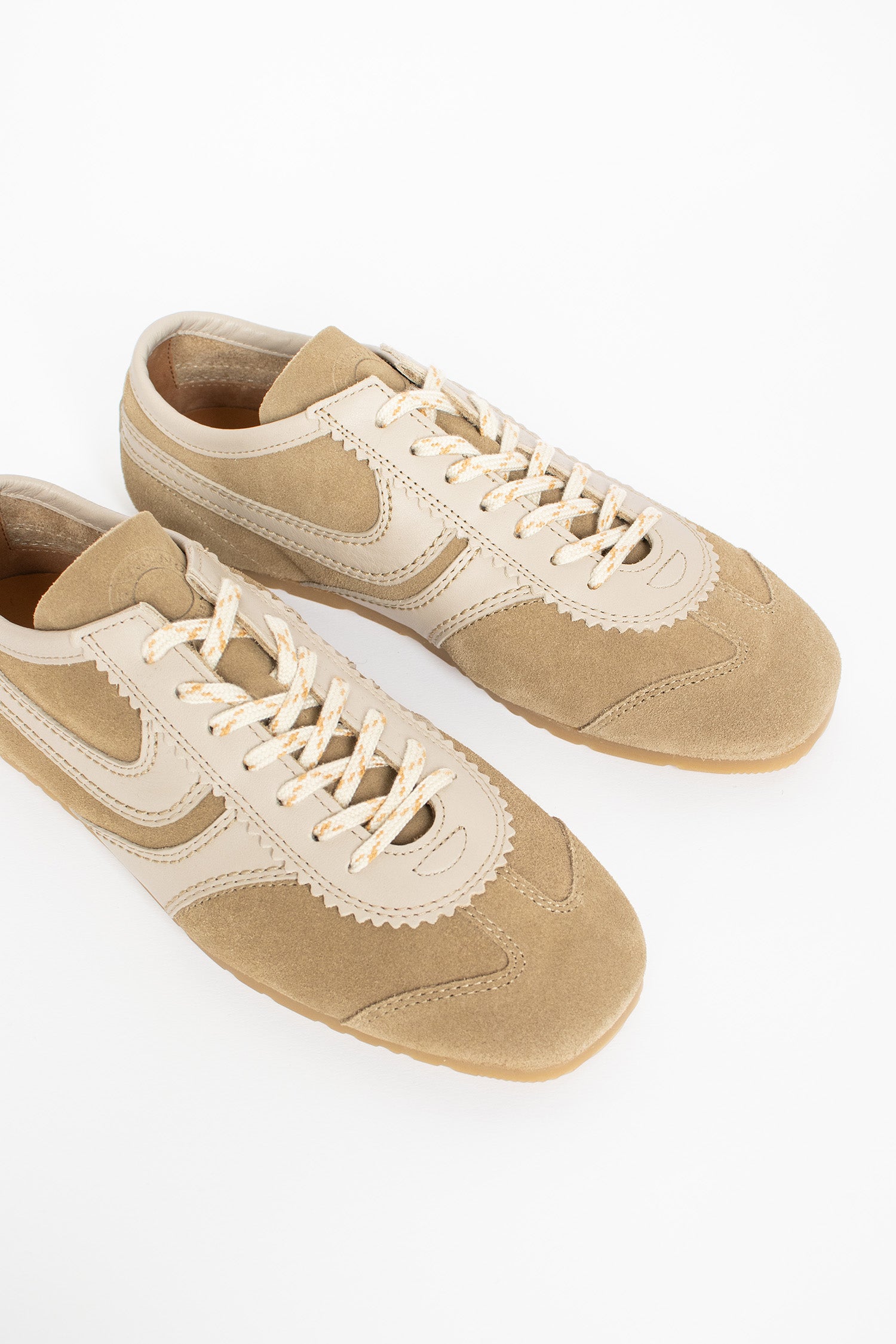 Marathon Suede Sneakers Beige
