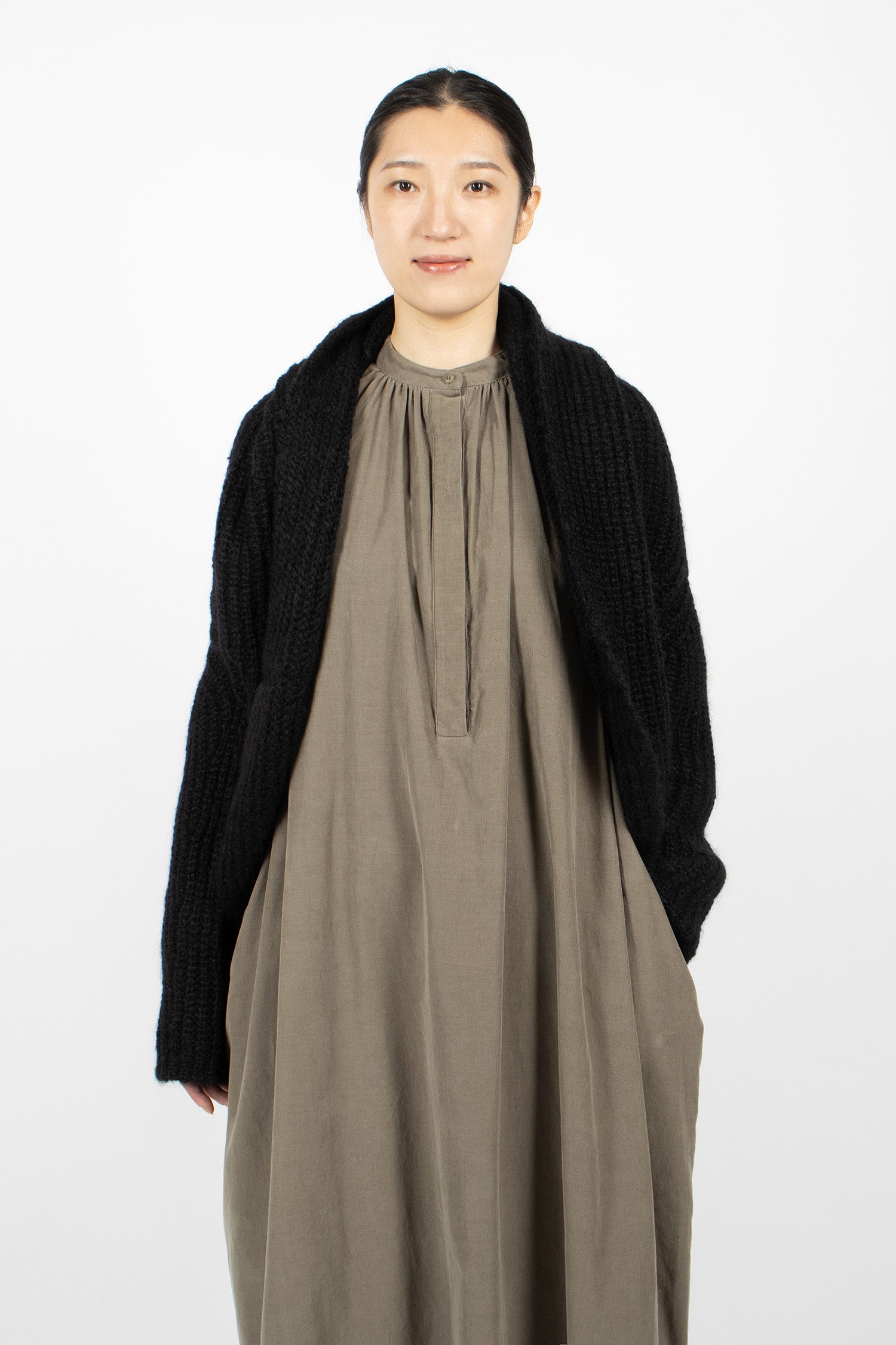 Soft Moh Bolero Black