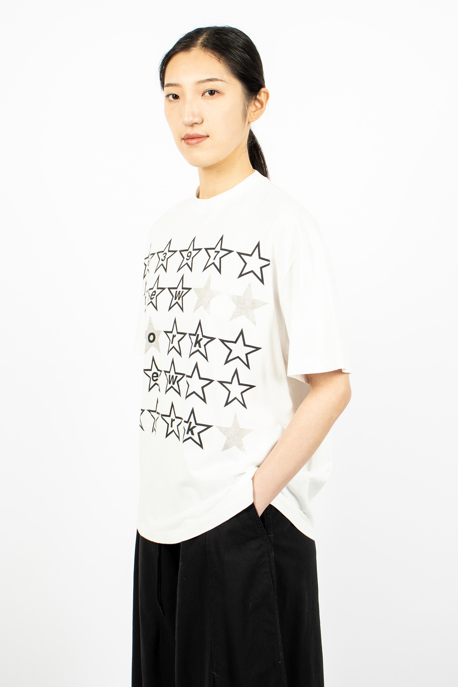 Big Star Tee White