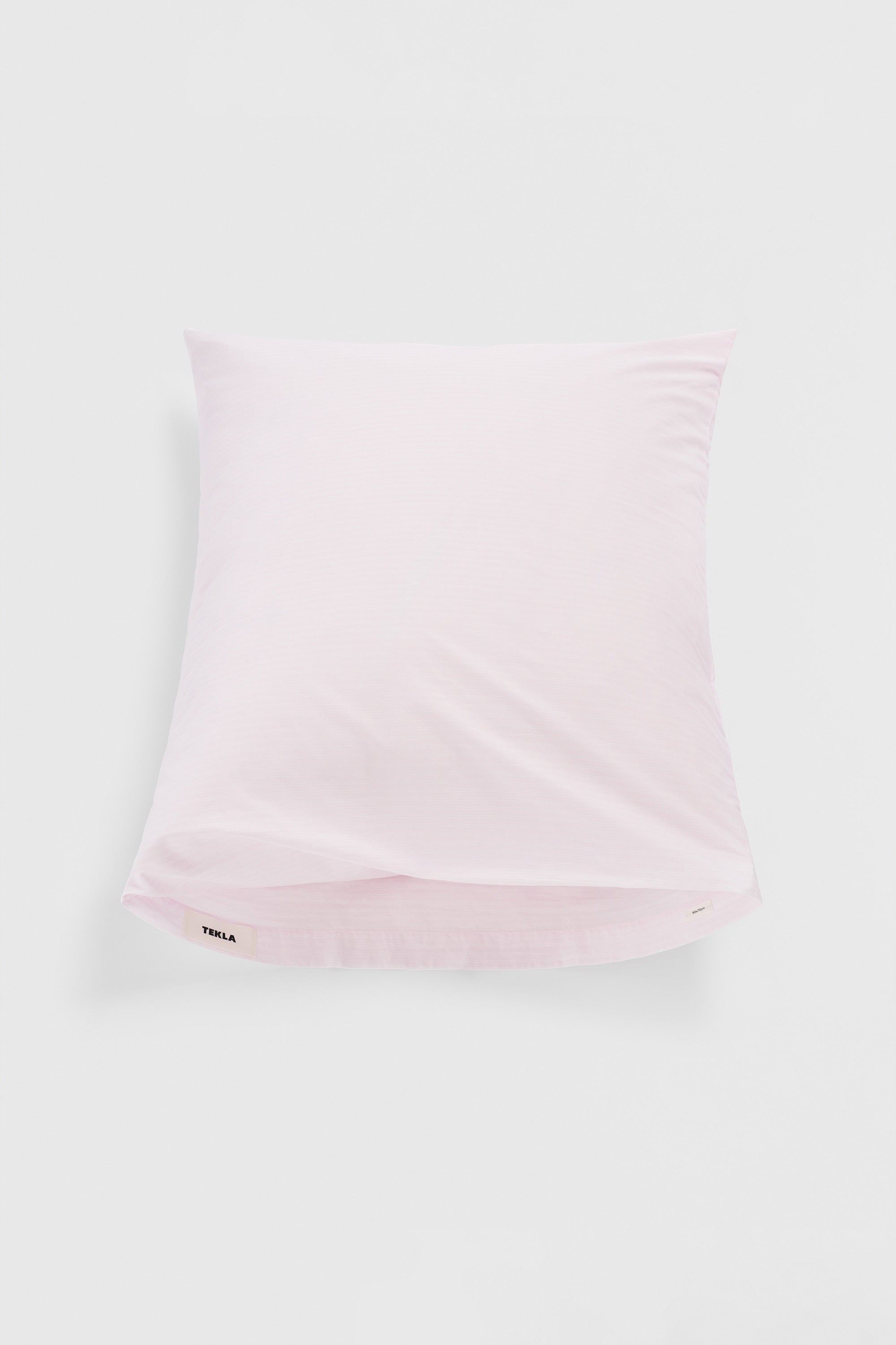 Percale Pillowcase Petal Pink Stripes
