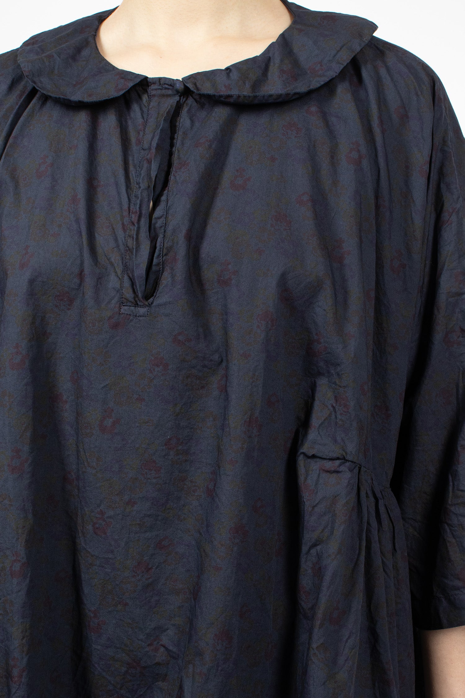 Curcuma Shirt Overdyed Small Flower 2