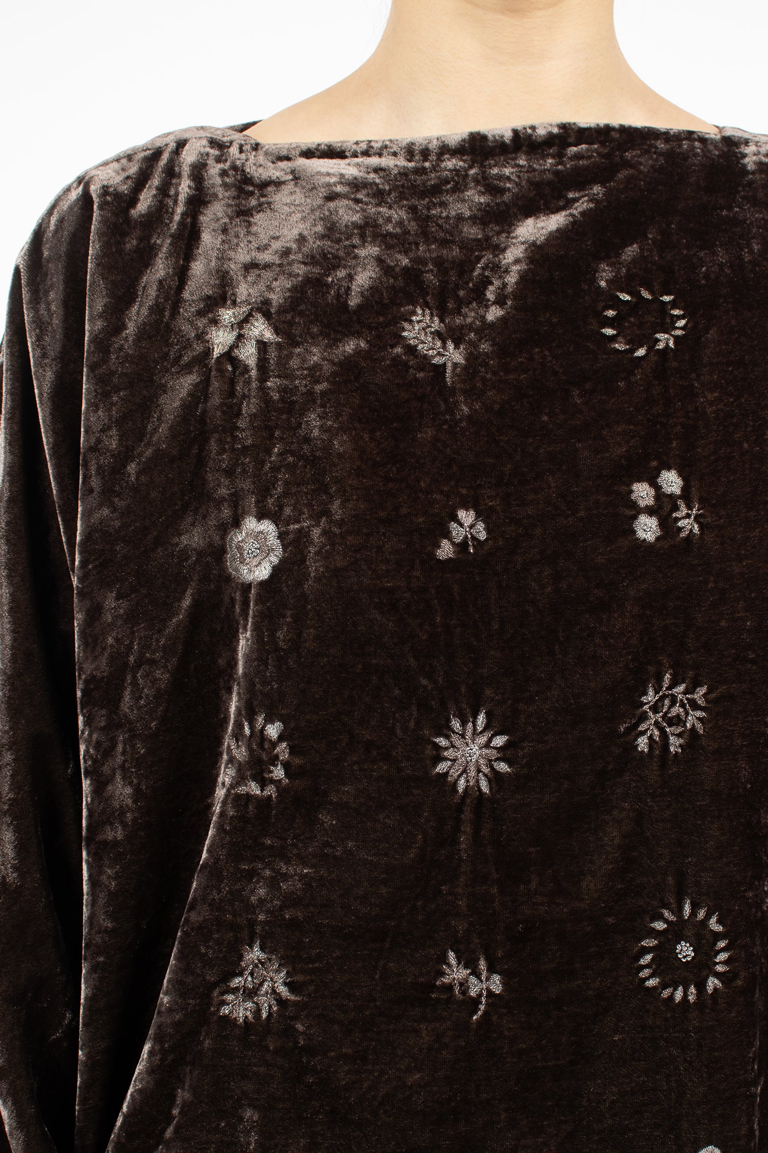 Specimen Tunic Smoky Quartz Velvet