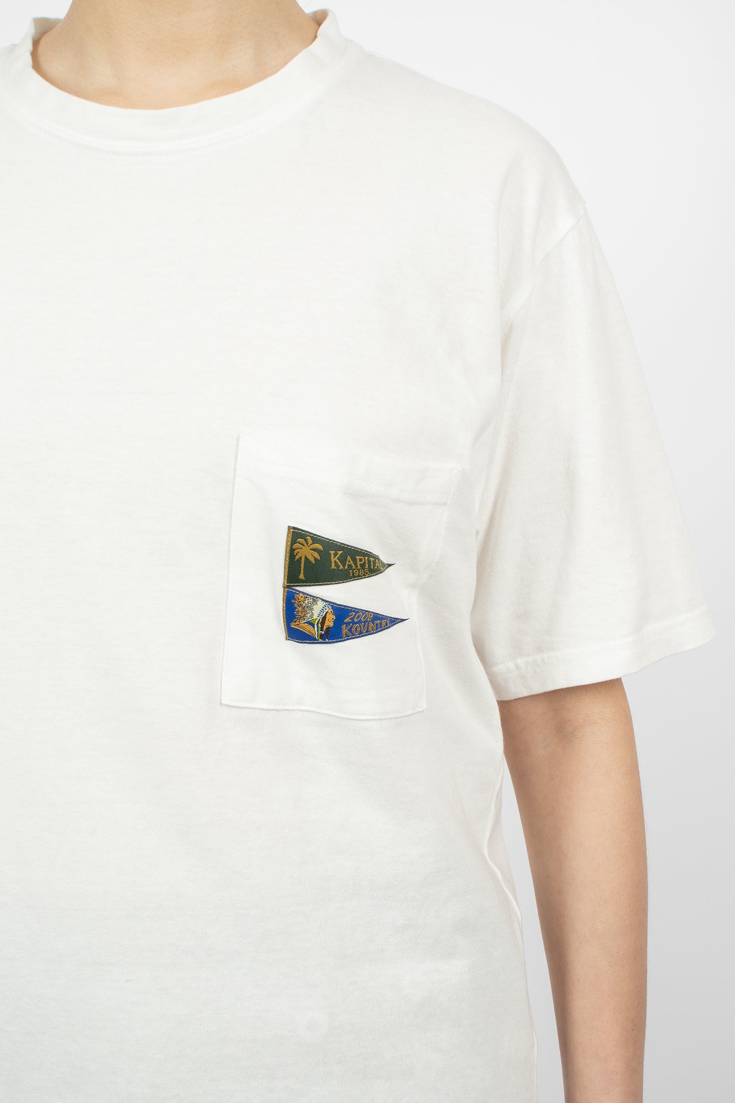 Pennant S/S T-Shirt White