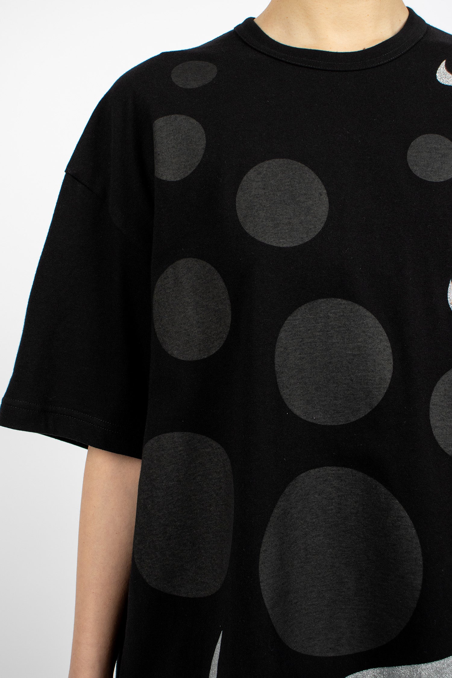 CDG BLACK x Nike Polka Dot T-Shirt Black