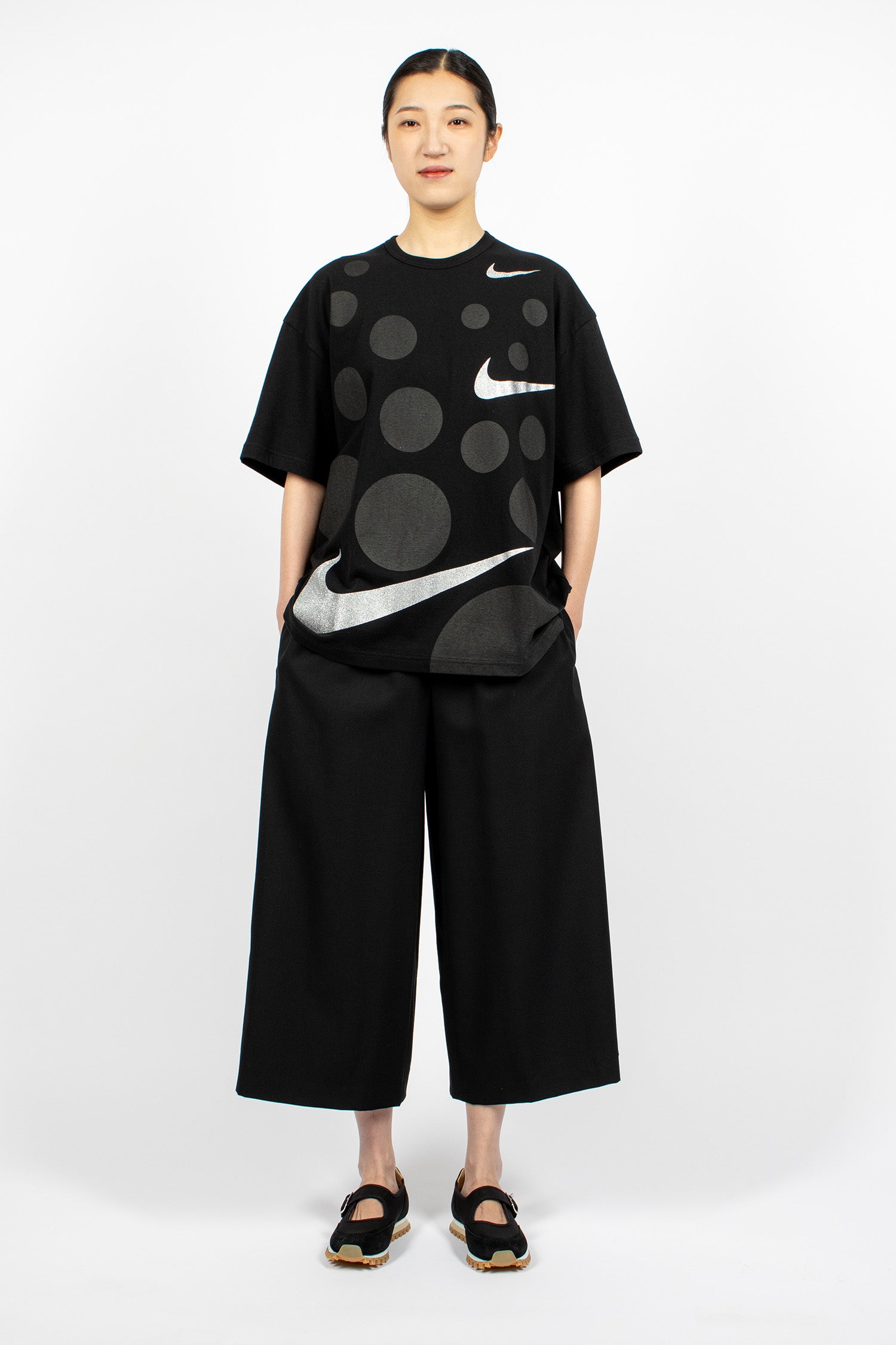 CDG BLACK x Nike Polka Dot T-Shirt Black