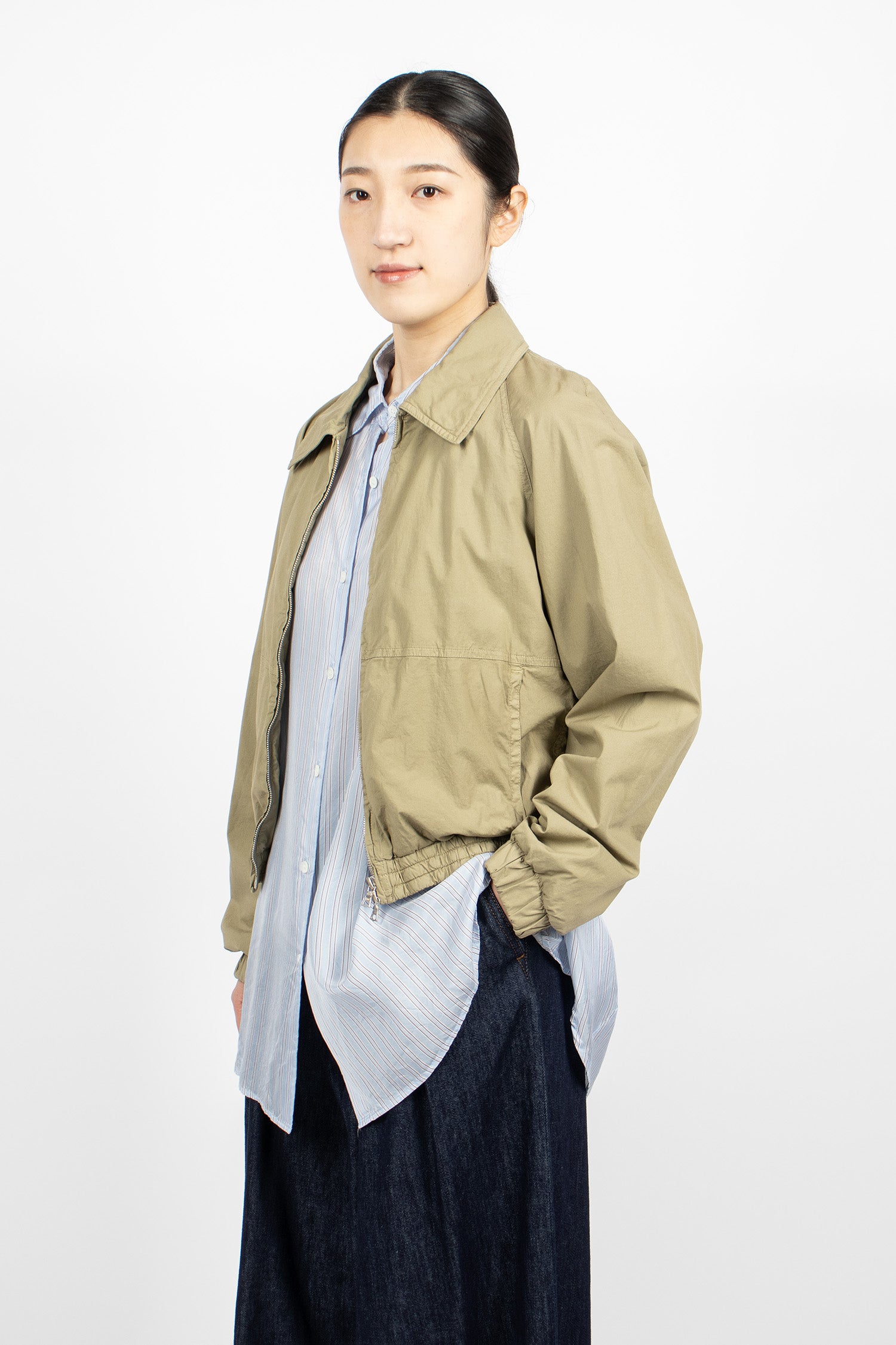Cotton Blouson Cement
