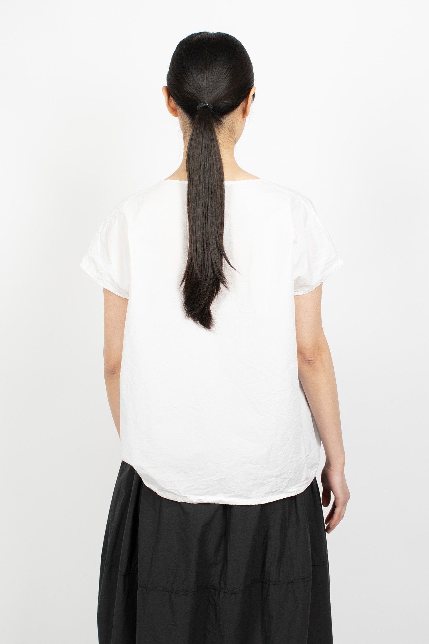 12_157 Sleeveless T-Shirt TC White