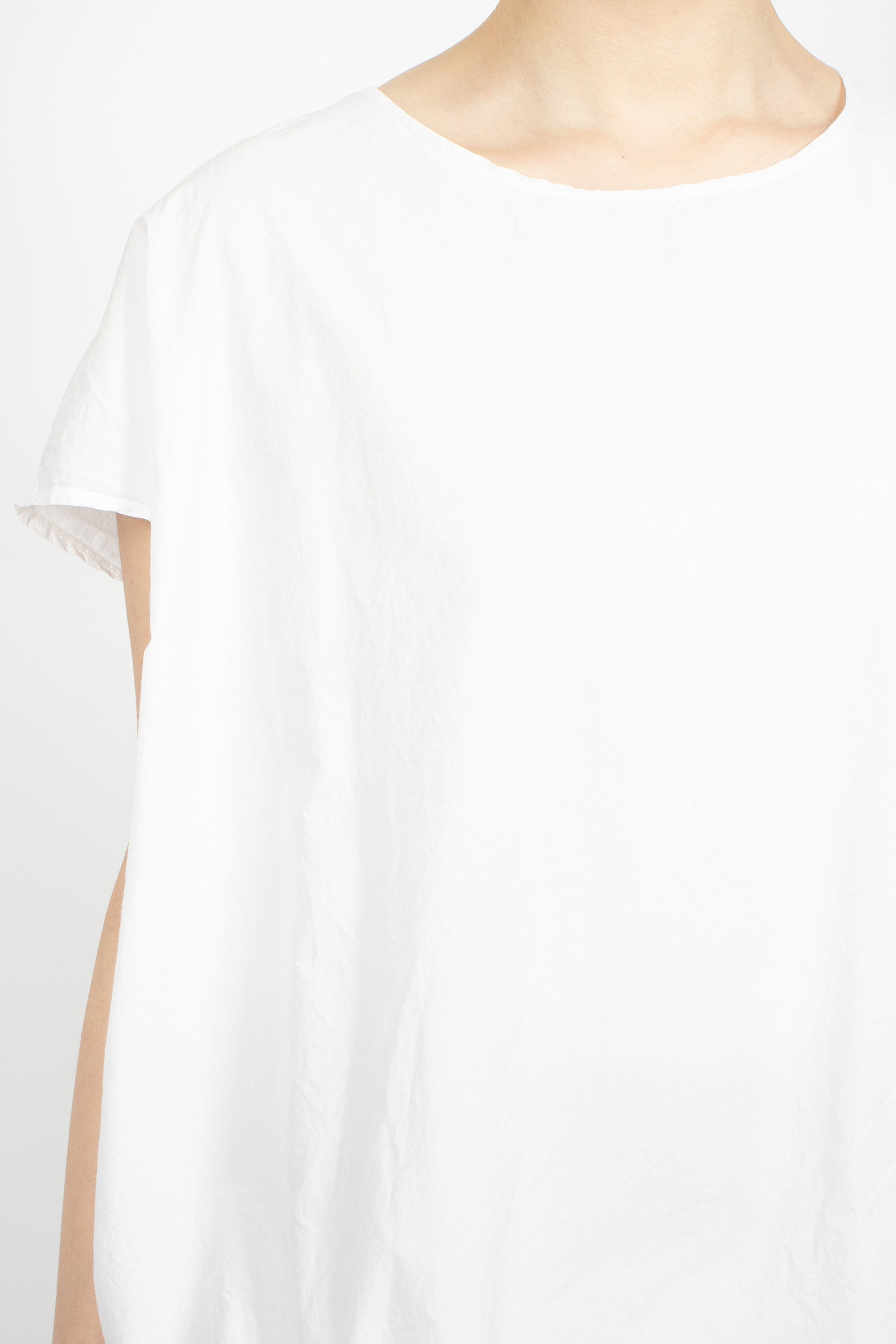 12_157 Sleeveless T-Shirt TC White