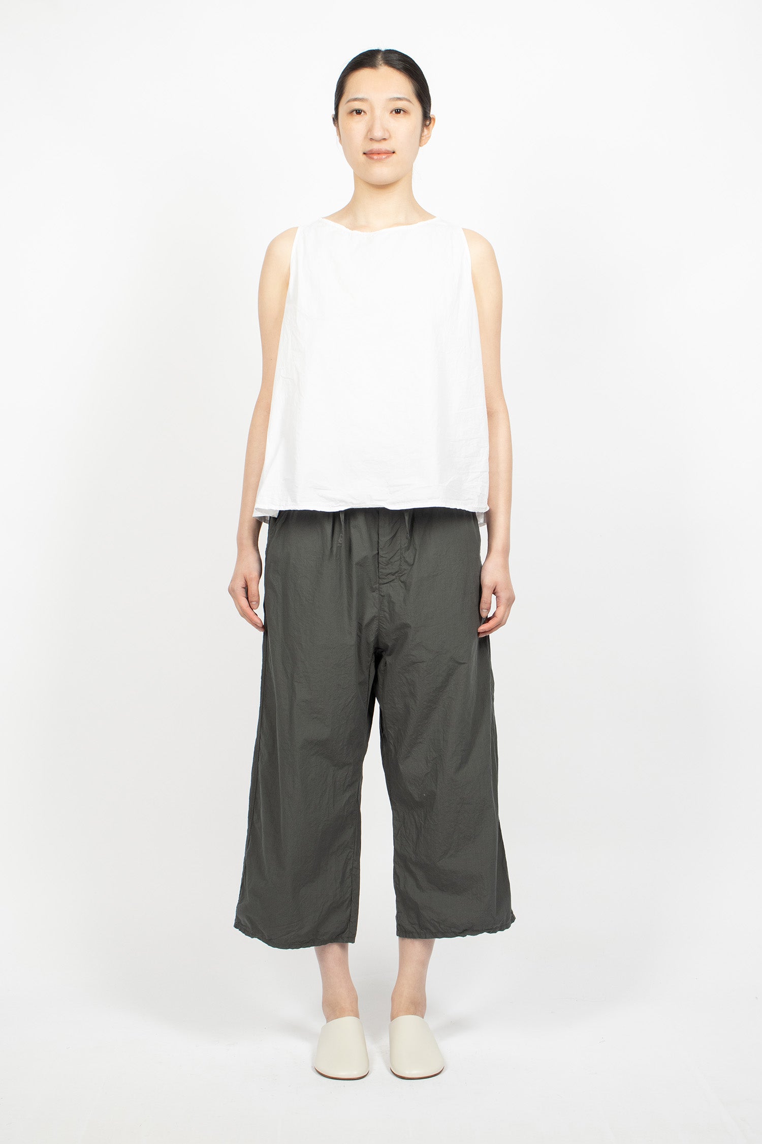 1654 Sleeveless Top TC White