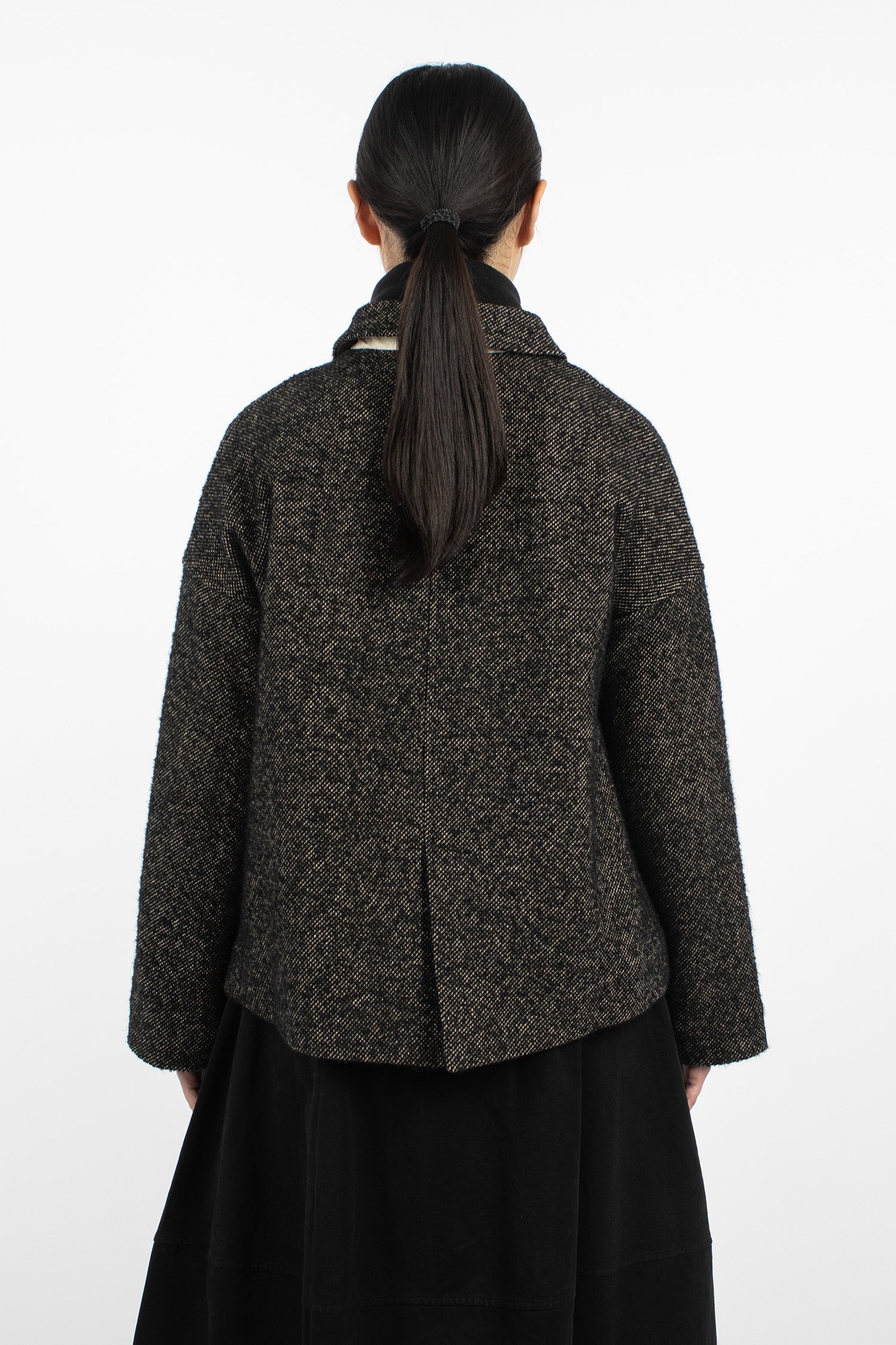 4292 Loose Blazer WN Black