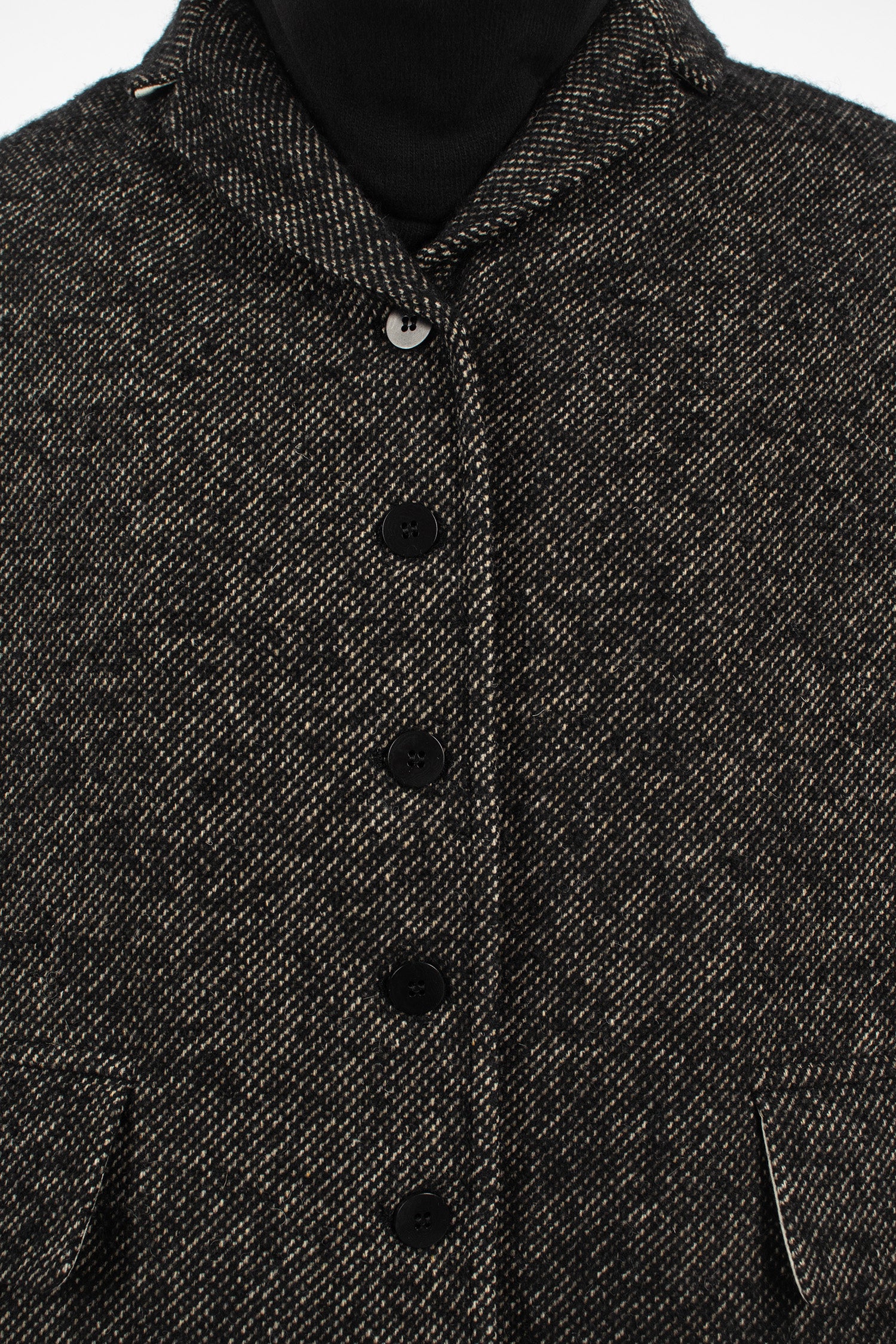 4292 Loose Blazer WN Black