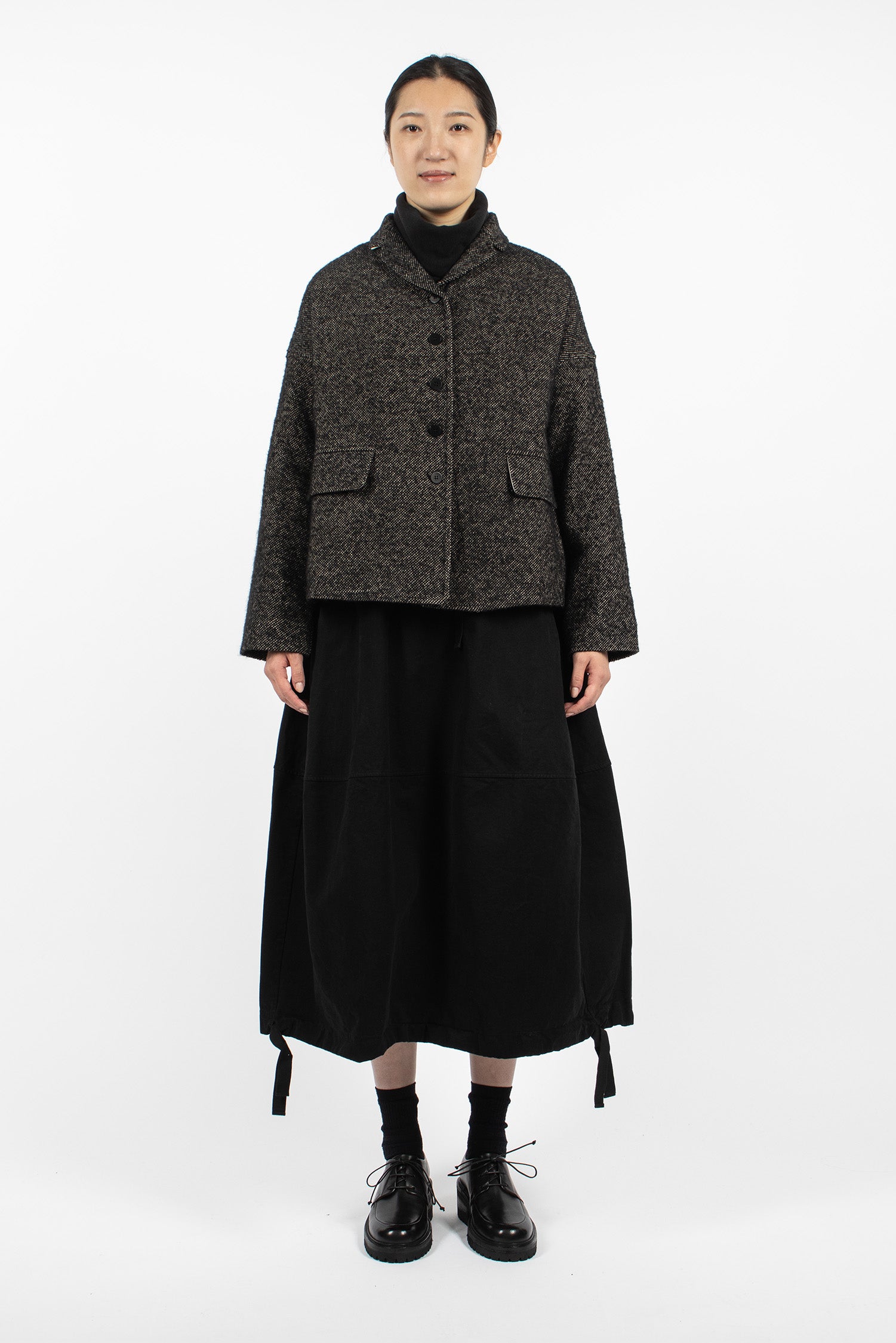 4292 Loose Blazer WN Black