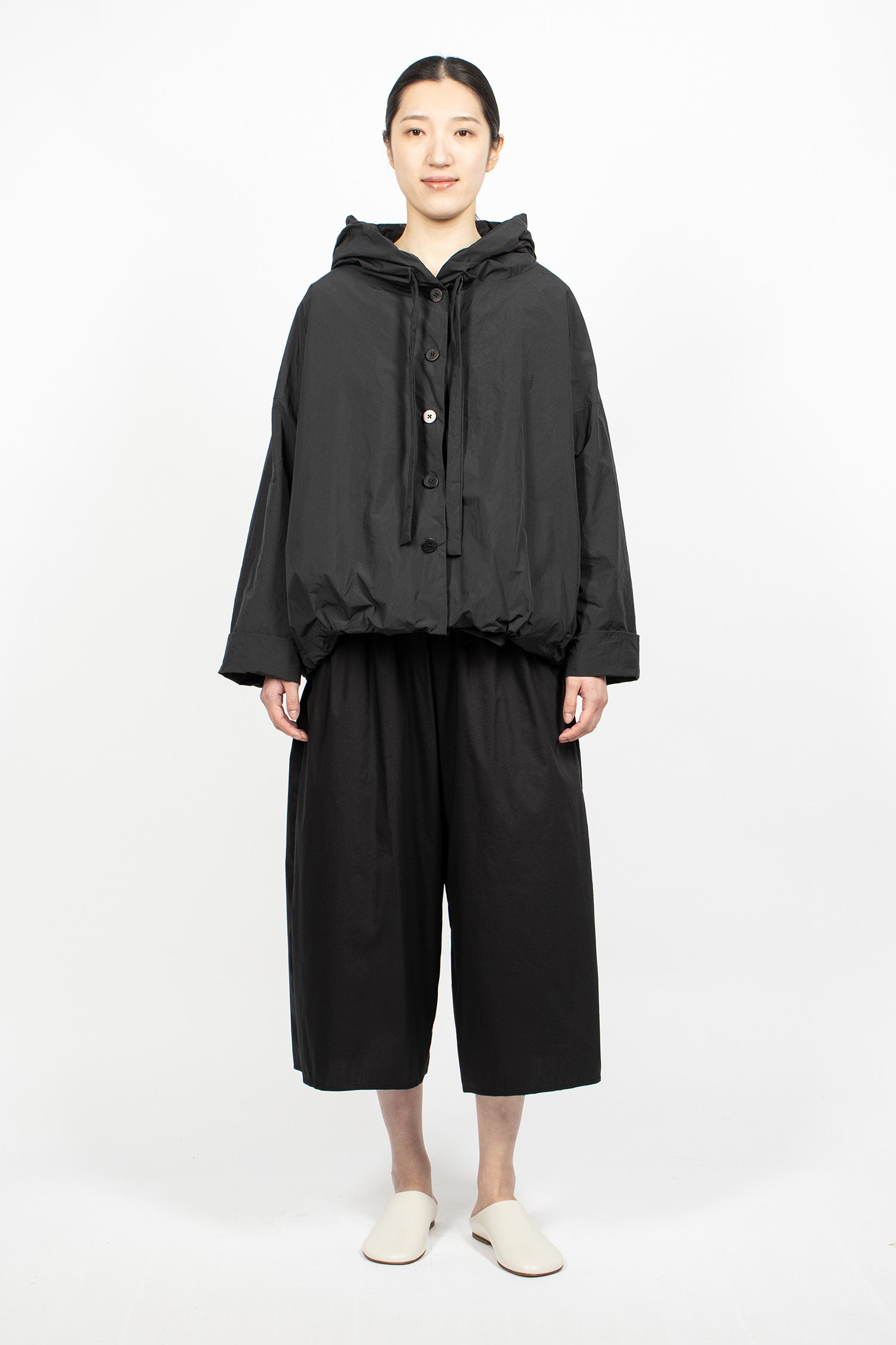 4348 Hooded Jacket N Black