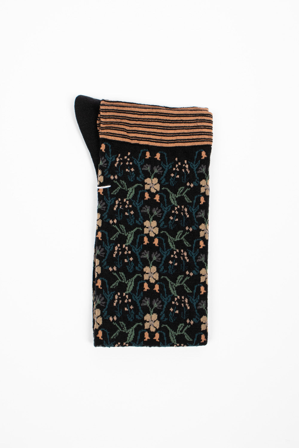 AM-774HS Wall Flower Socks Black
