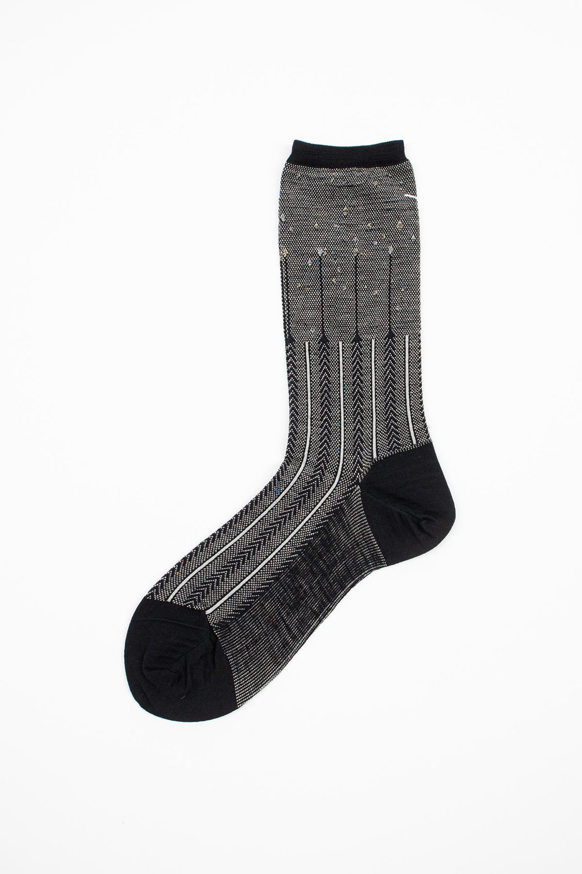 AM-349A Herringbone Socks Black