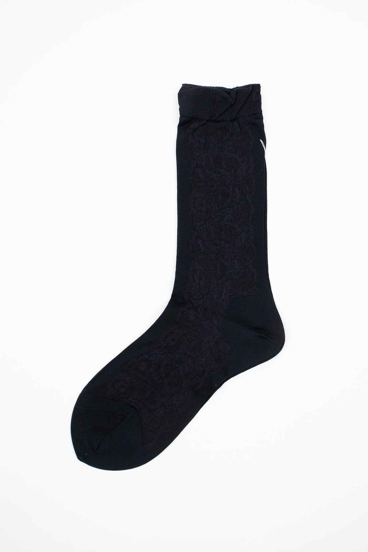 AM-827 Divided Lace Socks Black