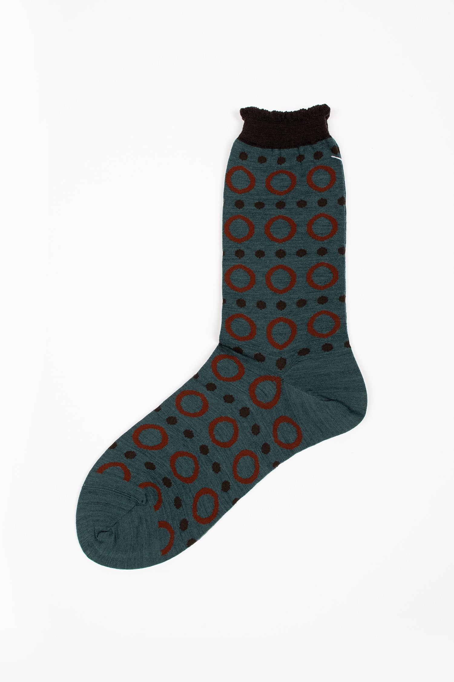 AM-677C Ring Ring Ring Socks Sage