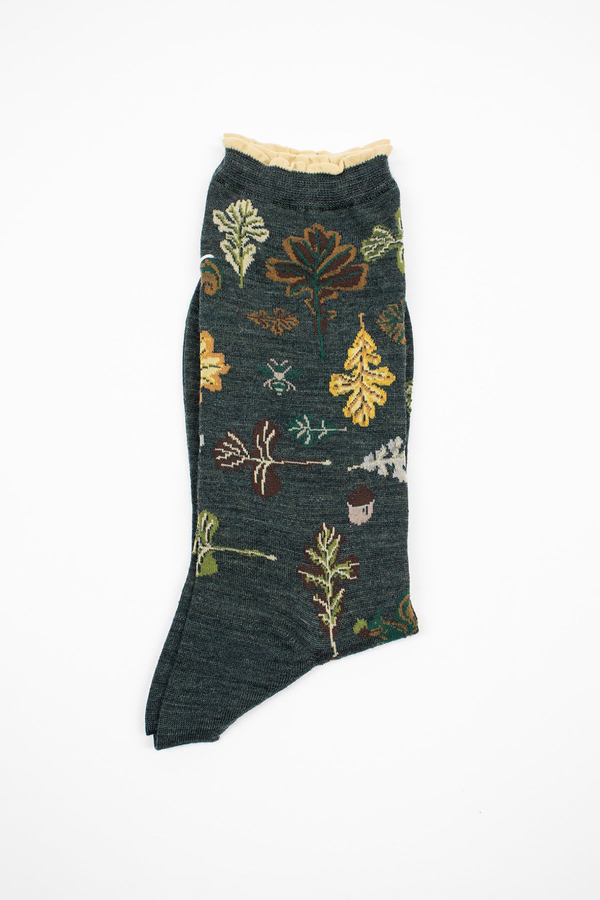 AM-828 Autumn Park Socks Green
