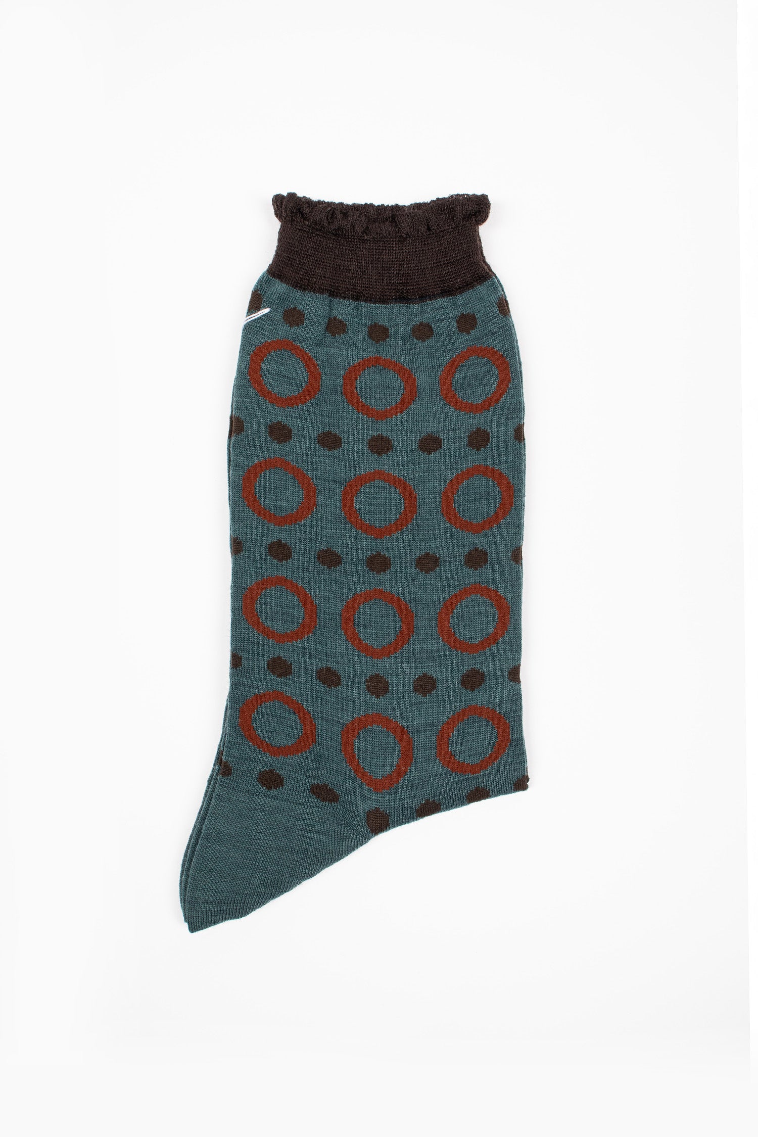 AM-677C Ring Ring Ring Socks Sage