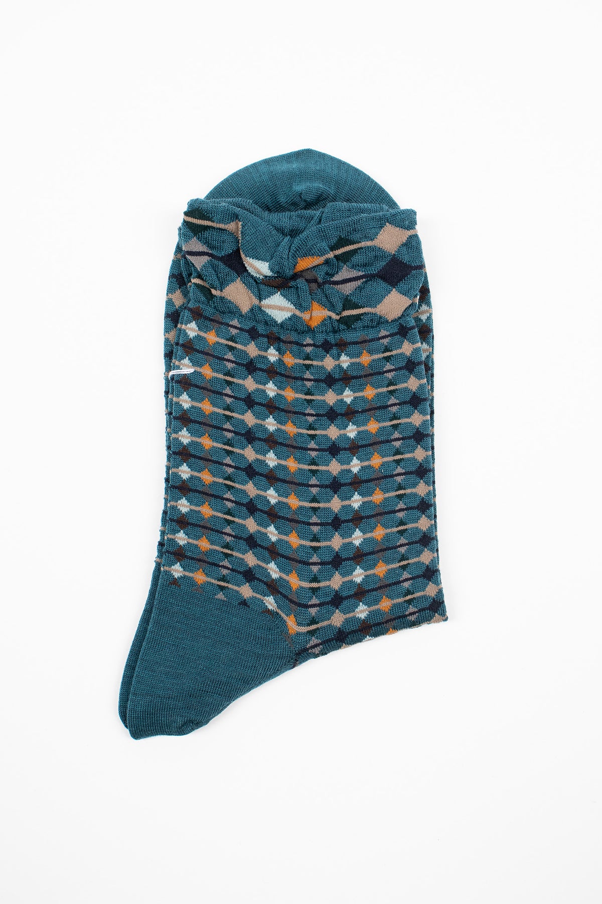 AM-698A Link Up Socks Turquoise